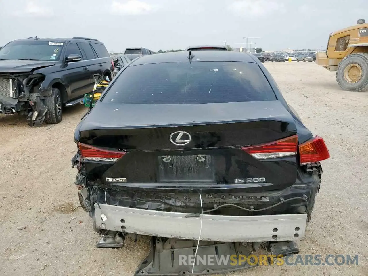 6 Photograph of a damaged car JTHGA1D23L5103657 LEXUS IS 300 F S 2020