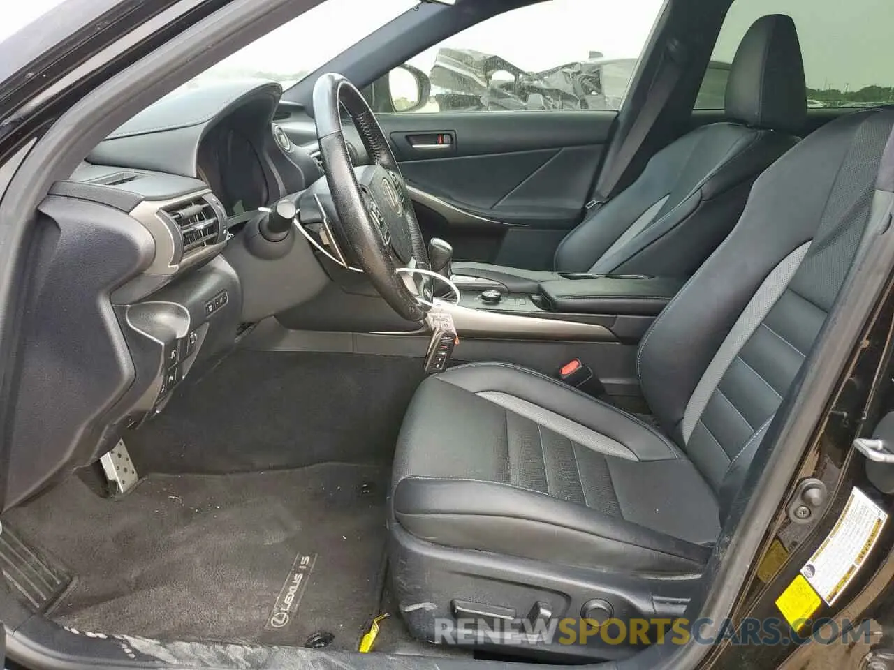 7 Photograph of a damaged car JTHGA1D23L5103657 LEXUS IS 300 F S 2020