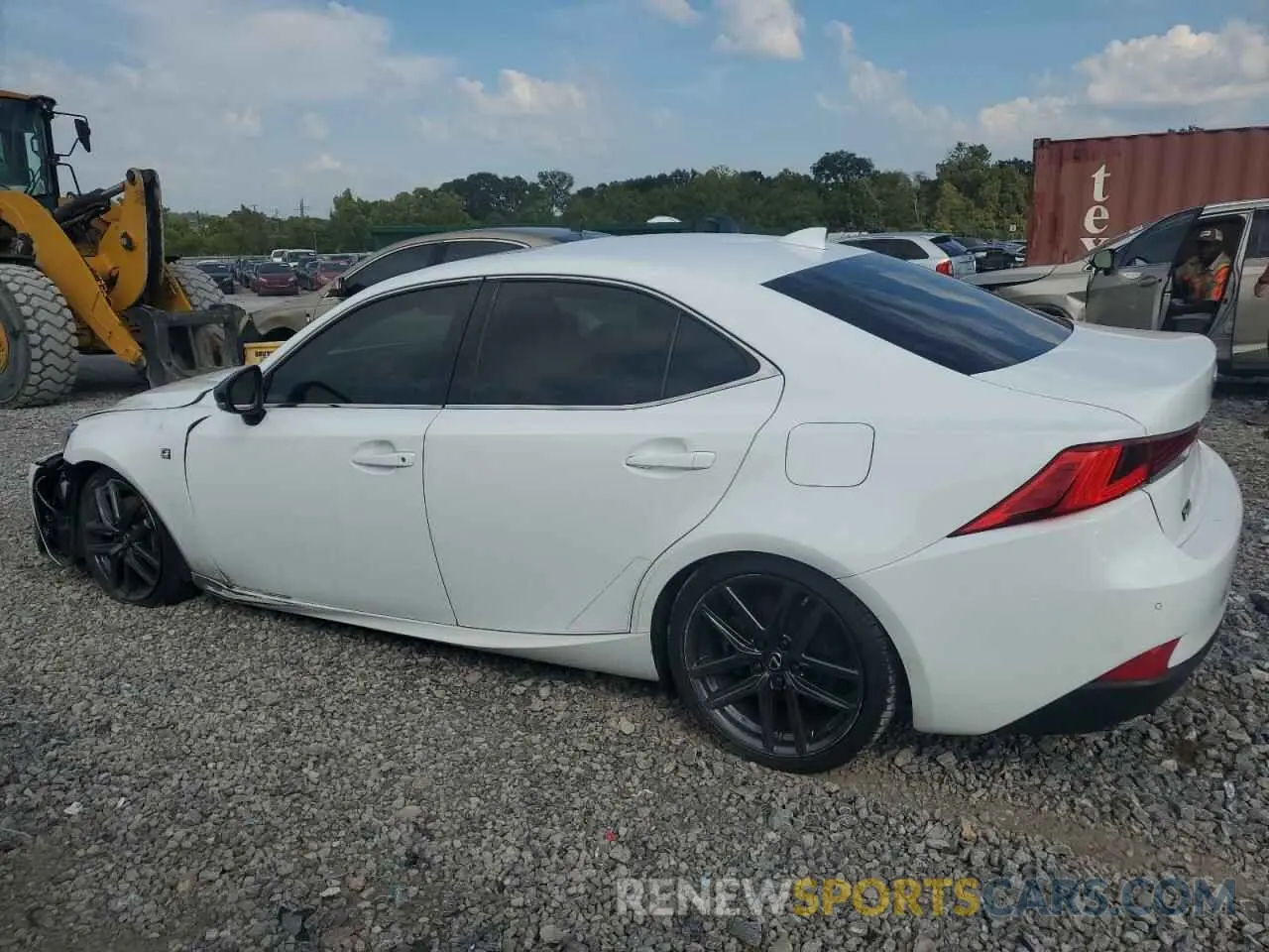 2 Photograph of a damaged car JTHGA1D24L5104400 LEXUS IS 300 F S 2020