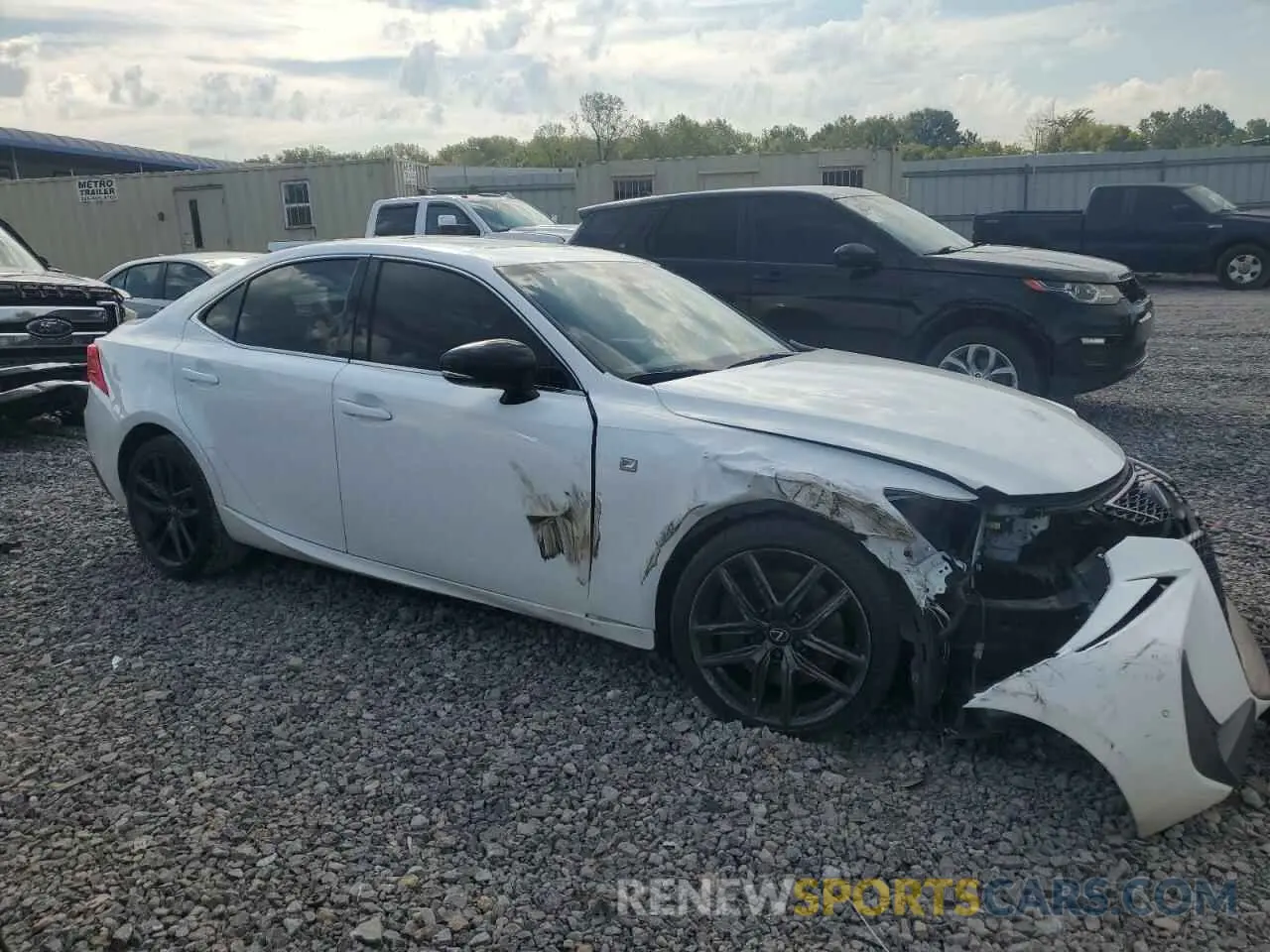 4 Photograph of a damaged car JTHGA1D24L5104400 LEXUS IS 300 F S 2020