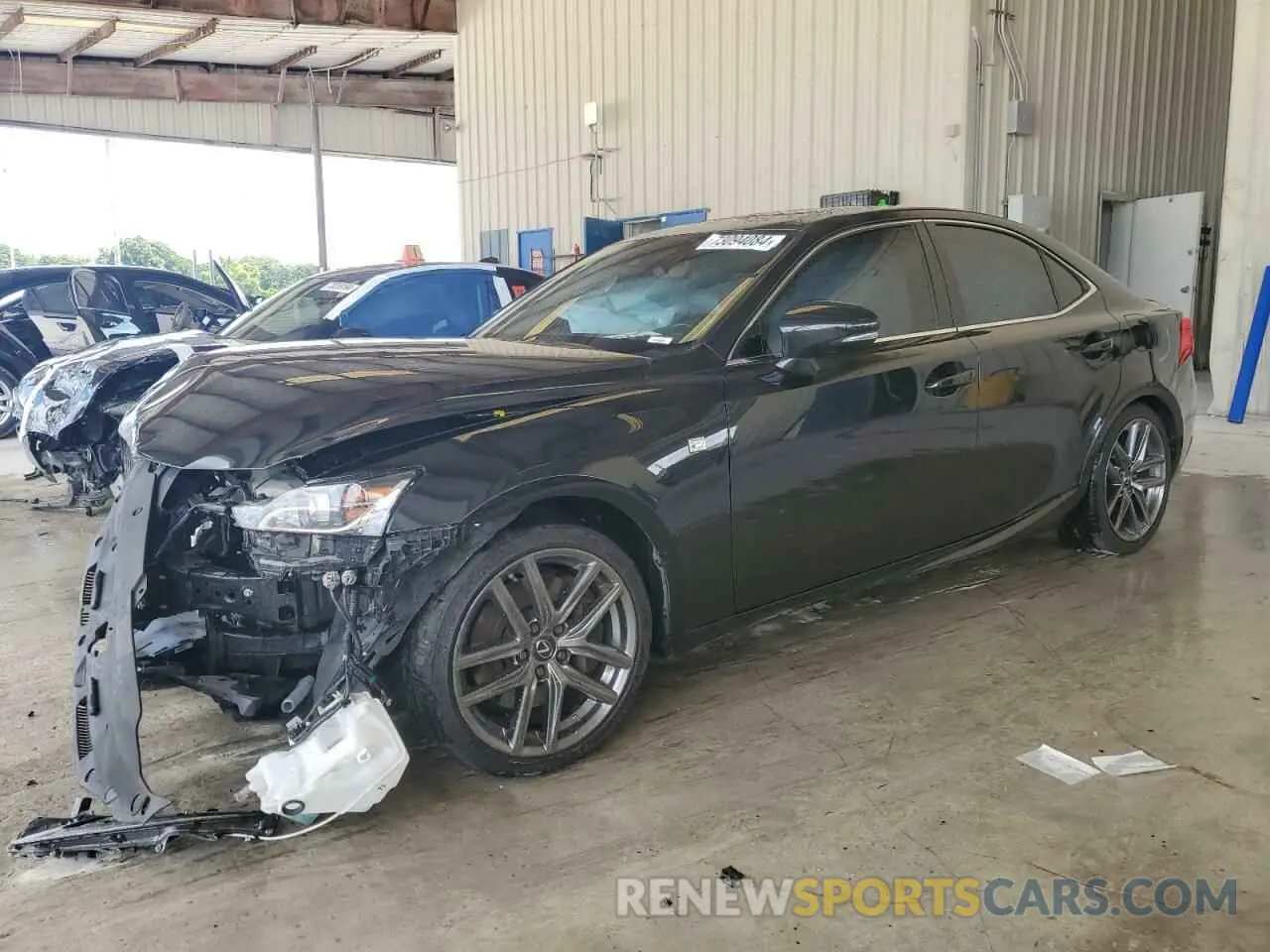 1 Photograph of a damaged car JTHGA1D25L5101506 LEXUS IS 300 F S 2020