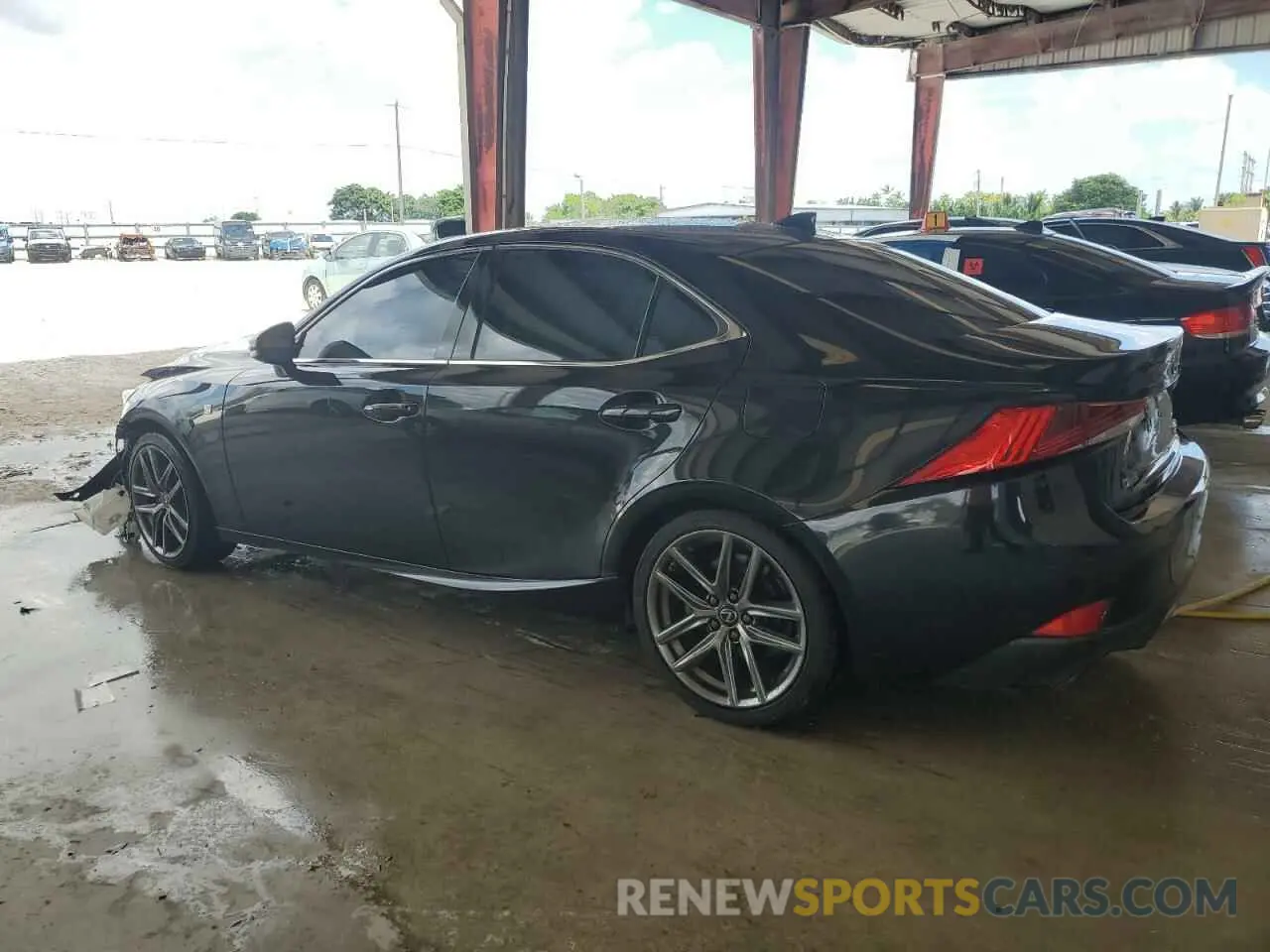 2 Photograph of a damaged car JTHGA1D25L5101506 LEXUS IS 300 F S 2020