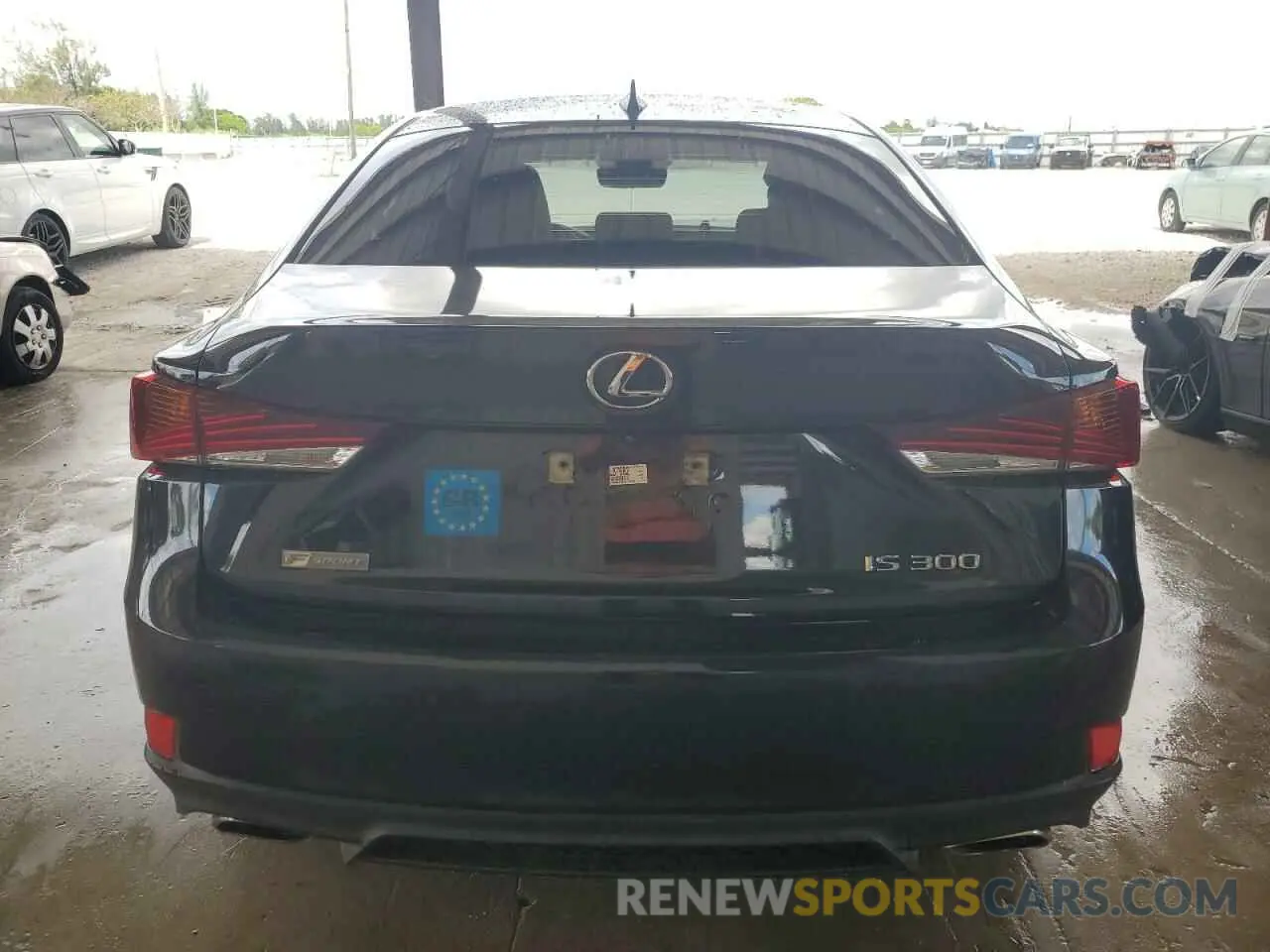 6 Photograph of a damaged car JTHGA1D25L5101506 LEXUS IS 300 F S 2020