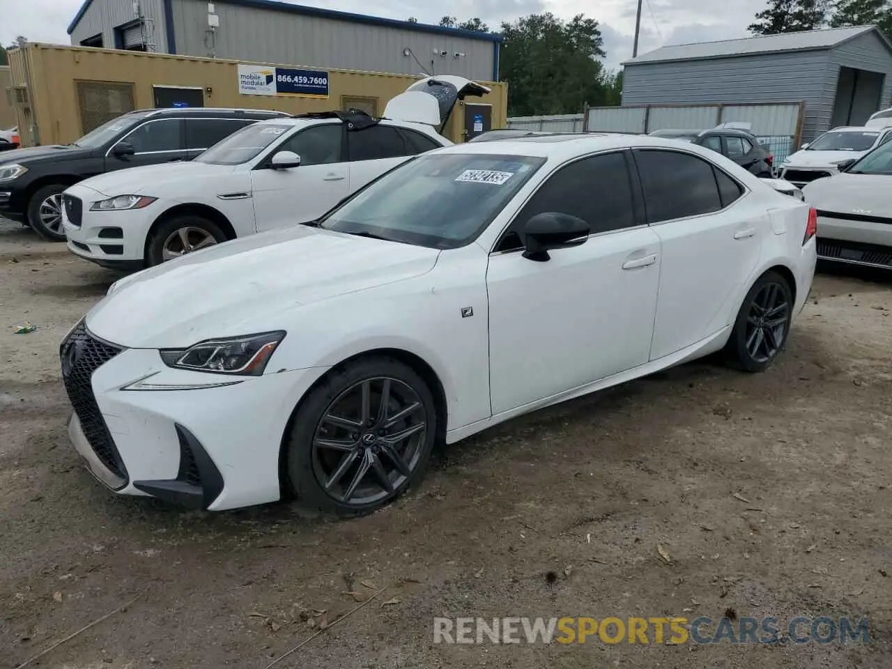 1 Photograph of a damaged car JTHGA1D25L5108231 LEXUS IS 300 F S 2020