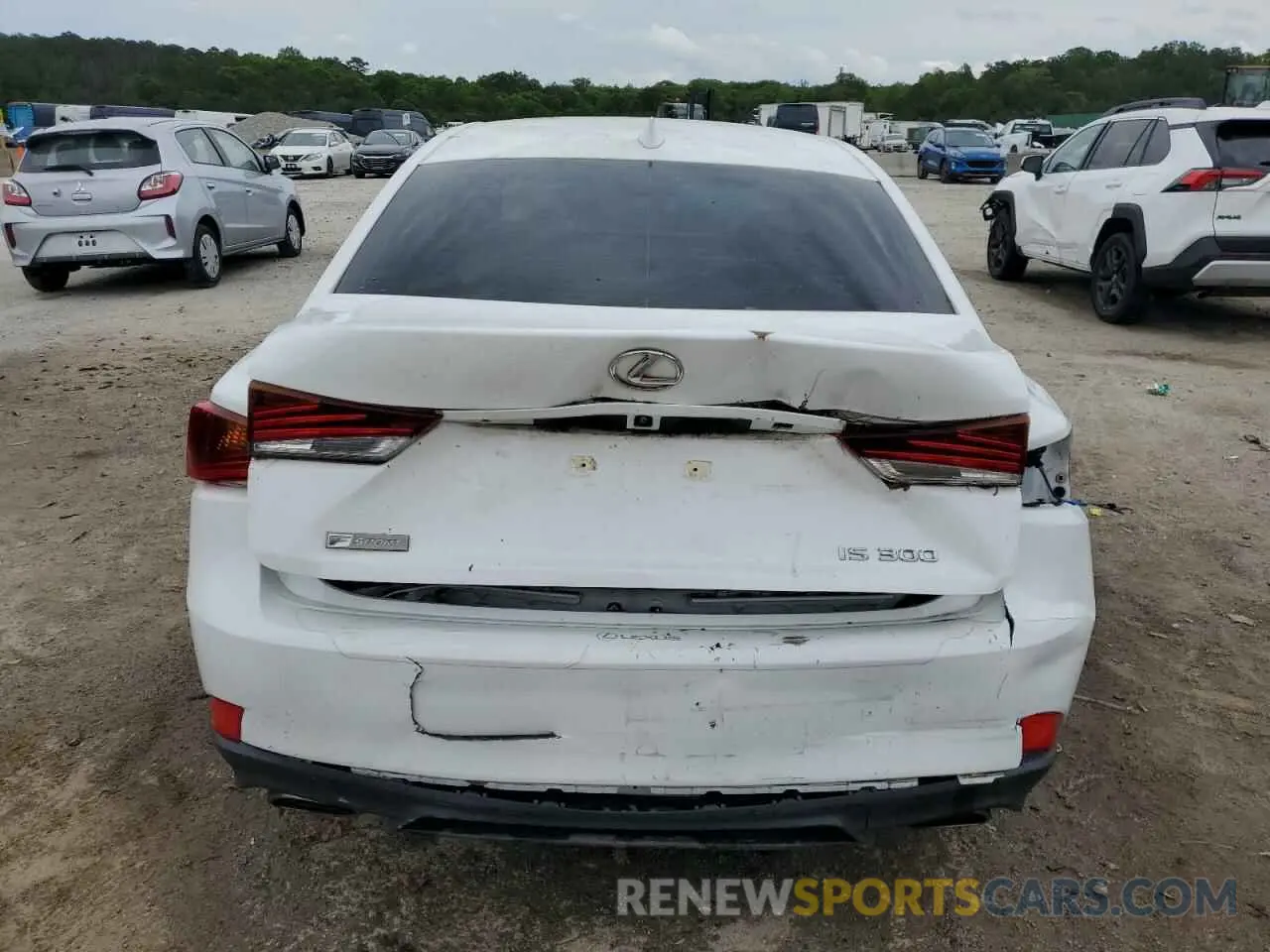 6 Photograph of a damaged car JTHGA1D25L5108231 LEXUS IS 300 F S 2020