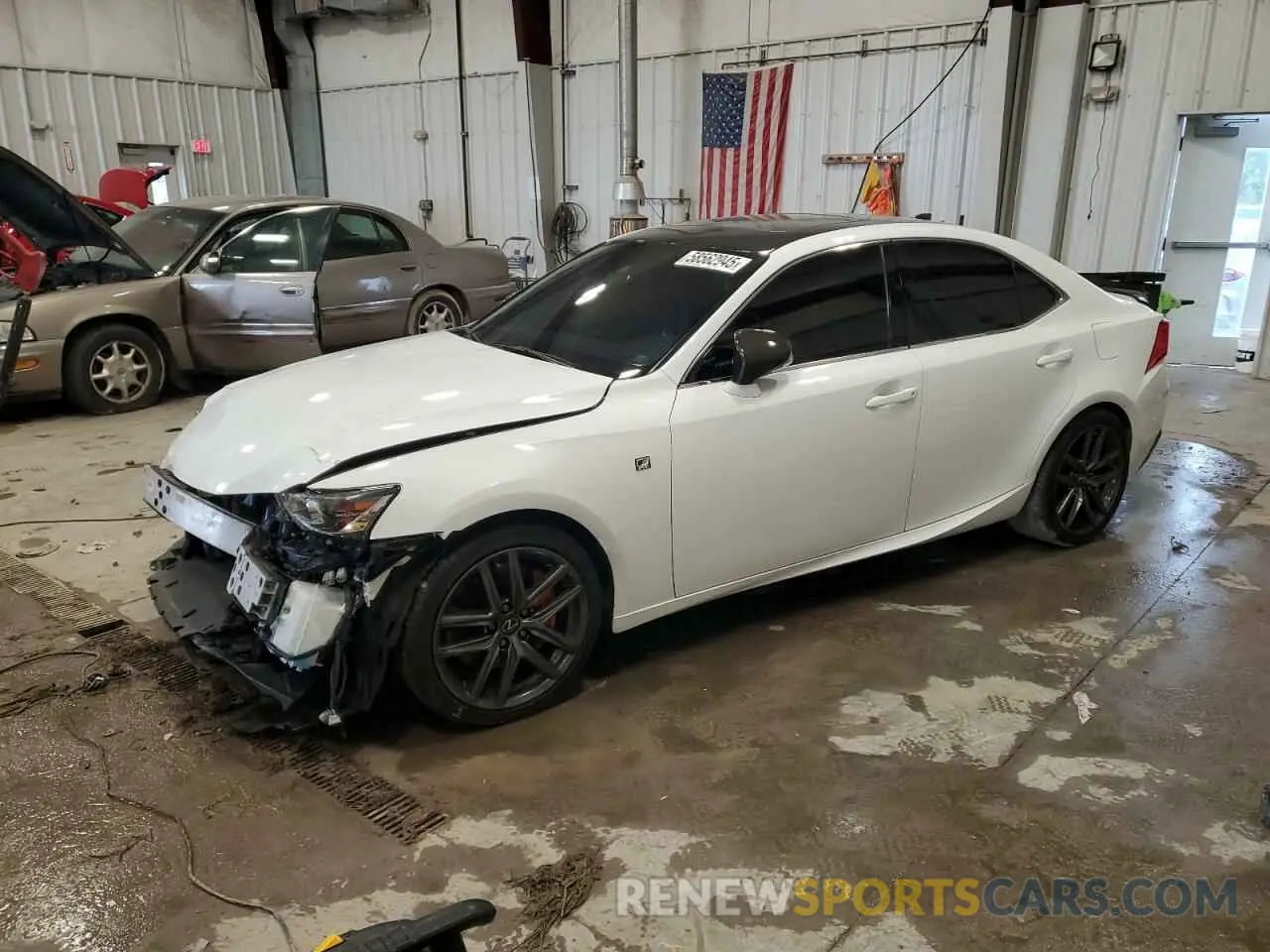 1 Photograph of a damaged car JTHGA1D26L5105256 LEXUS IS 300 F S 2020