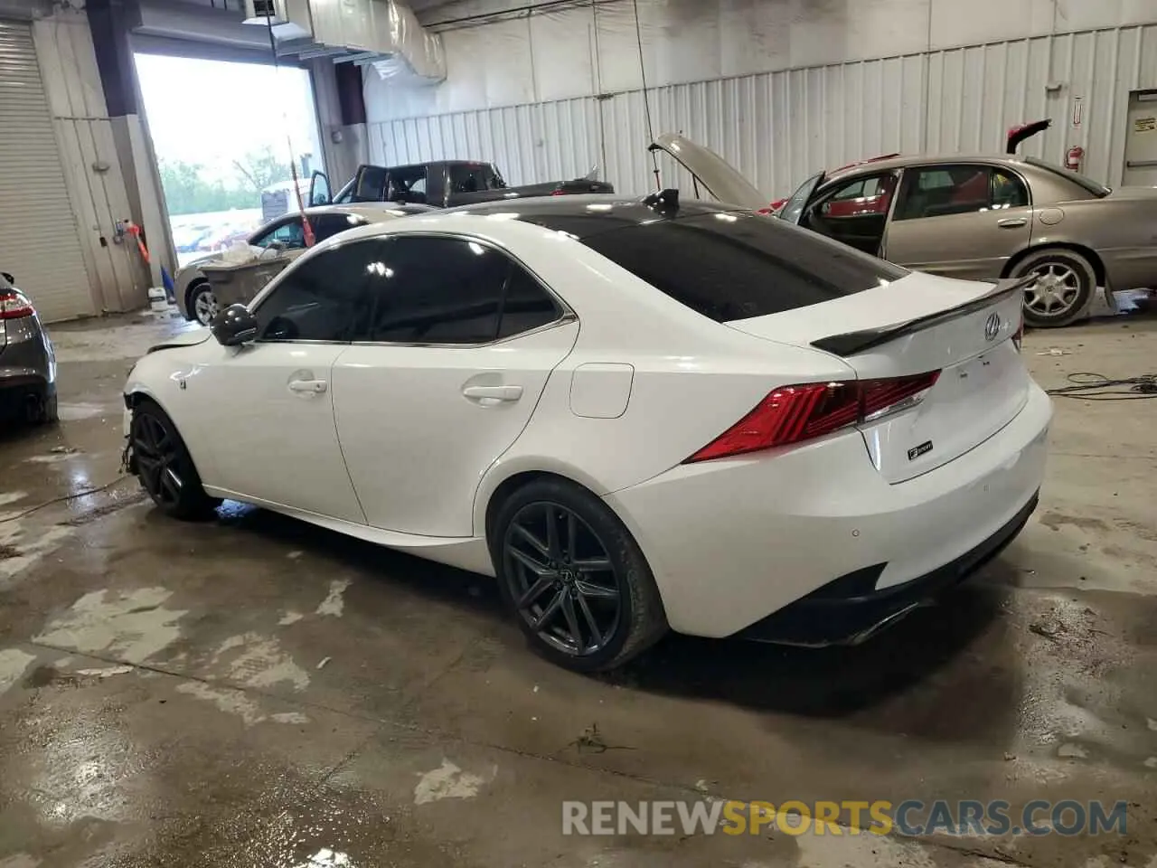 2 Photograph of a damaged car JTHGA1D26L5105256 LEXUS IS 300 F S 2020