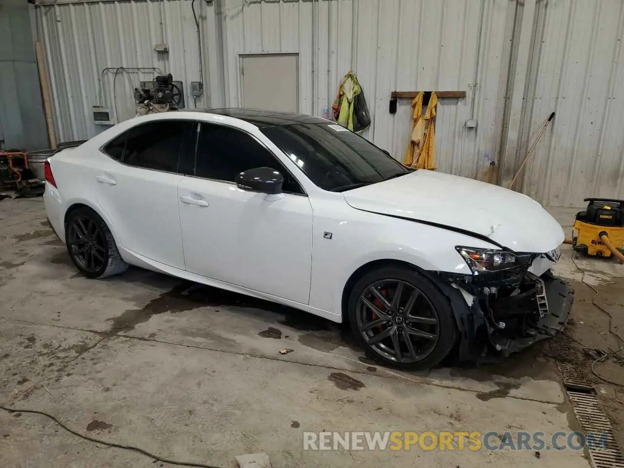 4 Photograph of a damaged car JTHGA1D26L5105256 LEXUS IS 300 F S 2020