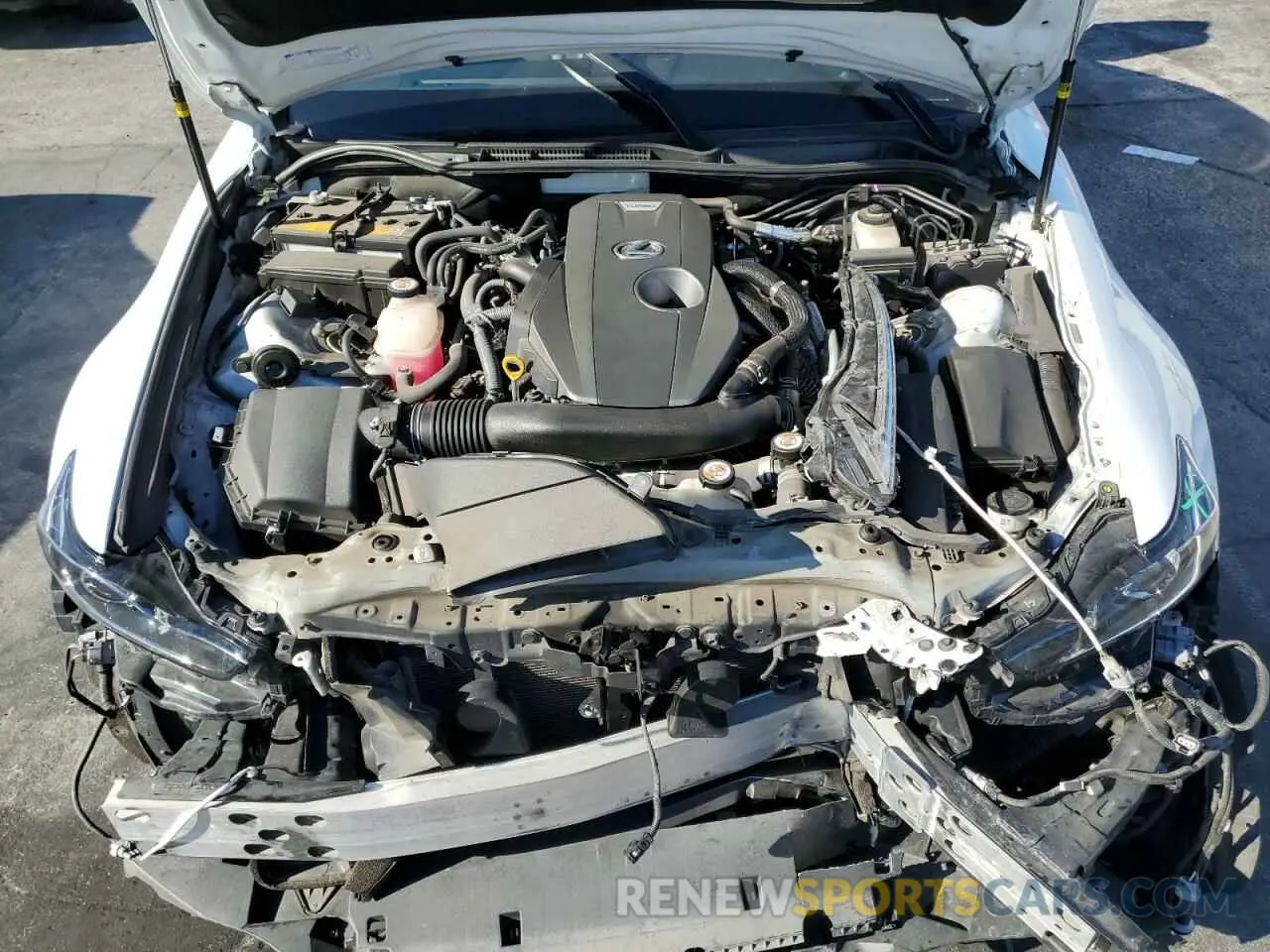 11 Photograph of a damaged car JTHGA1D28L5104612 LEXUS IS 300 F S 2020