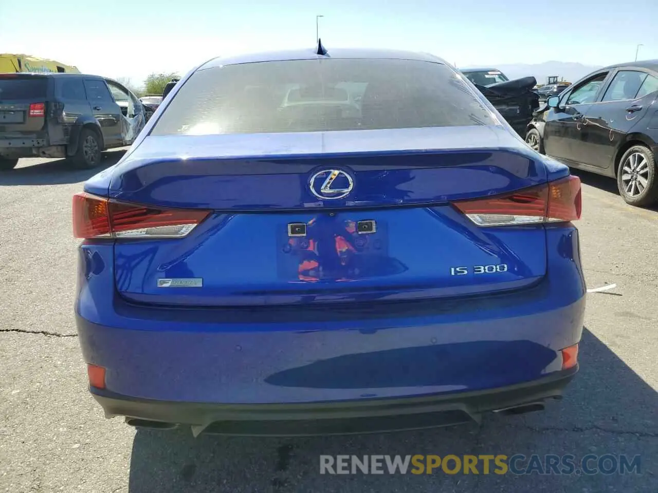 6 Photograph of a damaged car JTHGA1D28L5106599 LEXUS IS 300 F S 2020