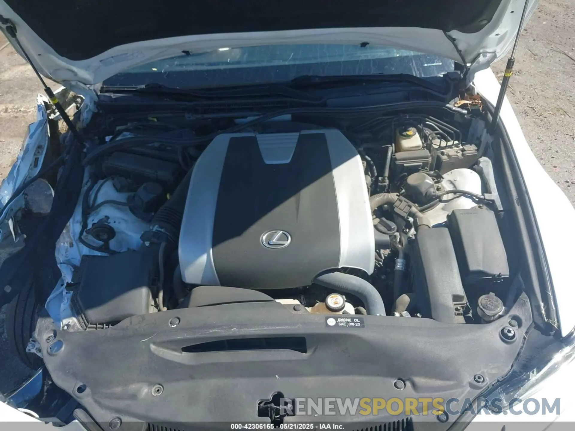 9 Photograph of a damaged car JTHBZ1D21K5034050 LEXUS IS 350 2019