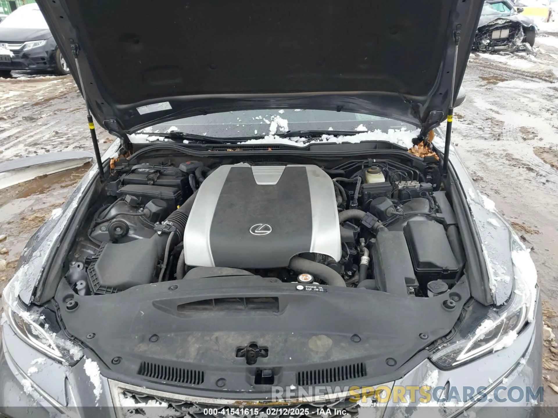 10 Photograph of a damaged car JTHCZ1D27K5016253 LEXUS IS 350 2019