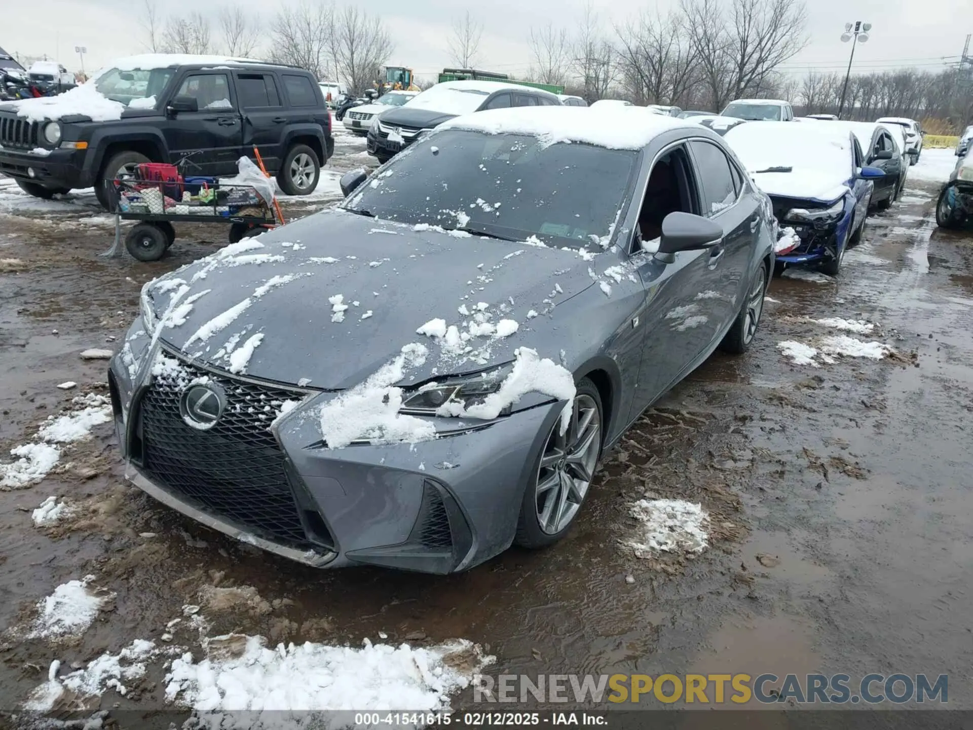 2 Photograph of a damaged car JTHCZ1D27K5016253 LEXUS IS 350 2019