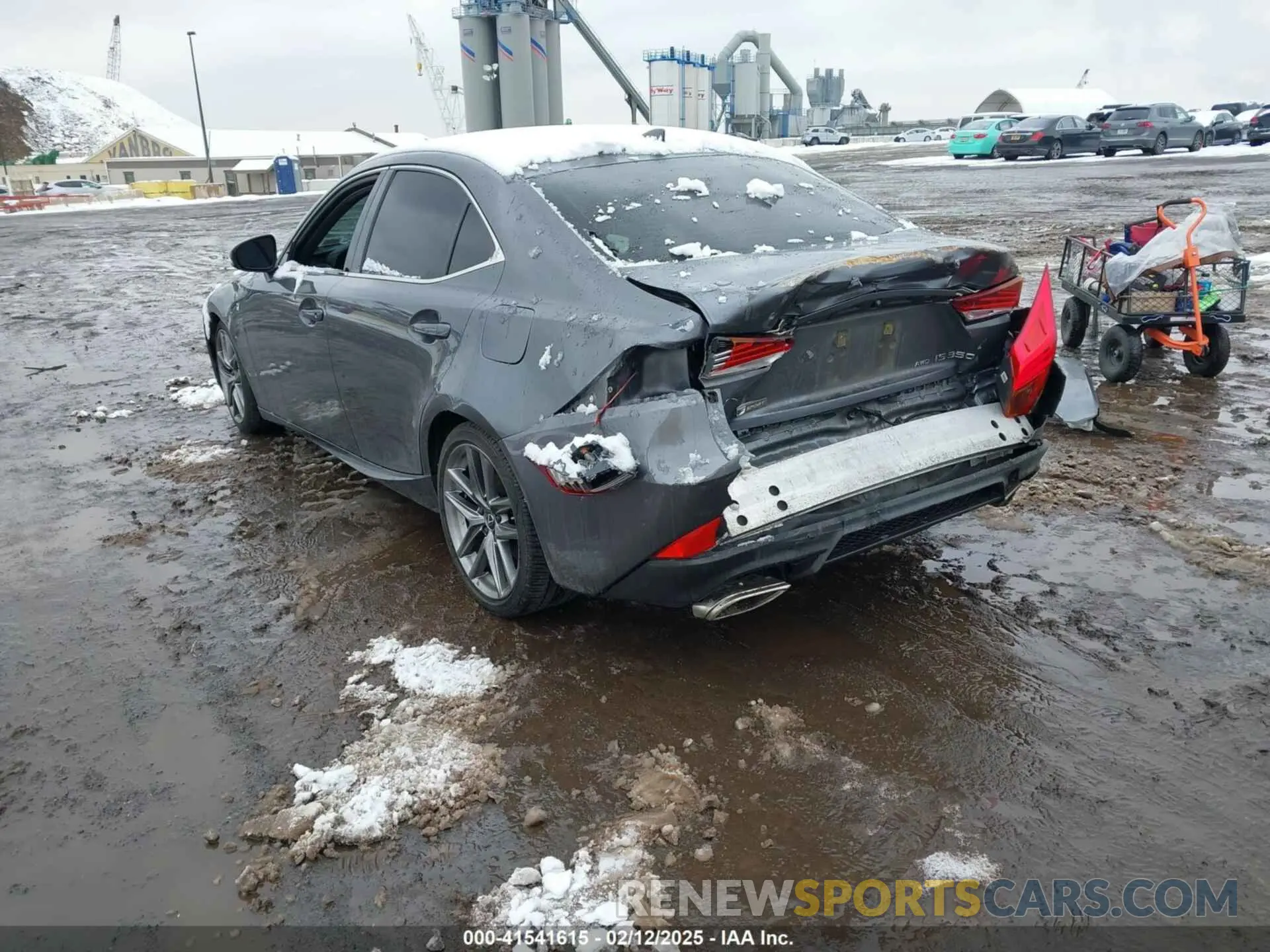 3 Photograph of a damaged car JTHCZ1D27K5016253 LEXUS IS 350 2019