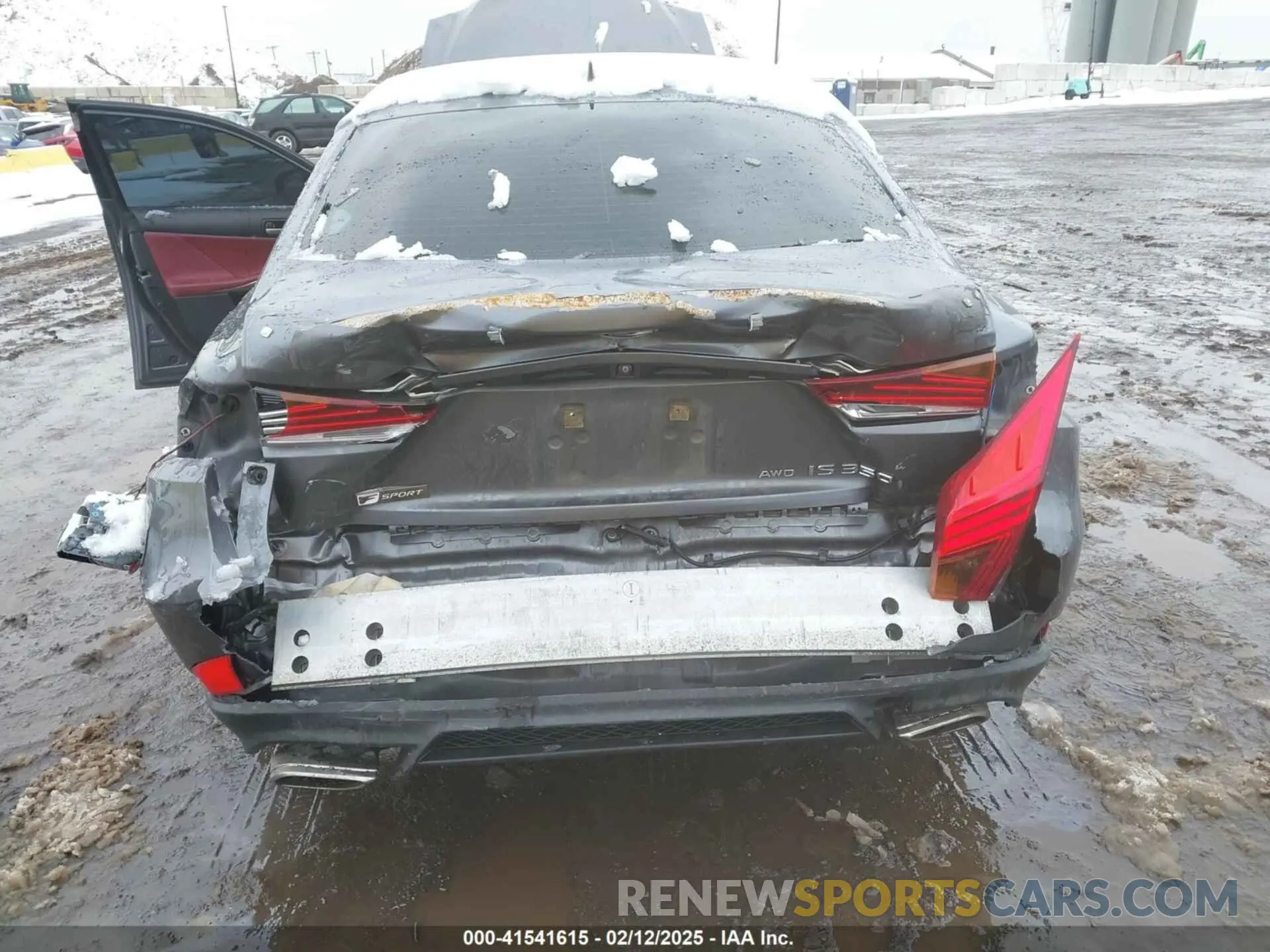 6 Photograph of a damaged car JTHCZ1D27K5016253 LEXUS IS 350 2019