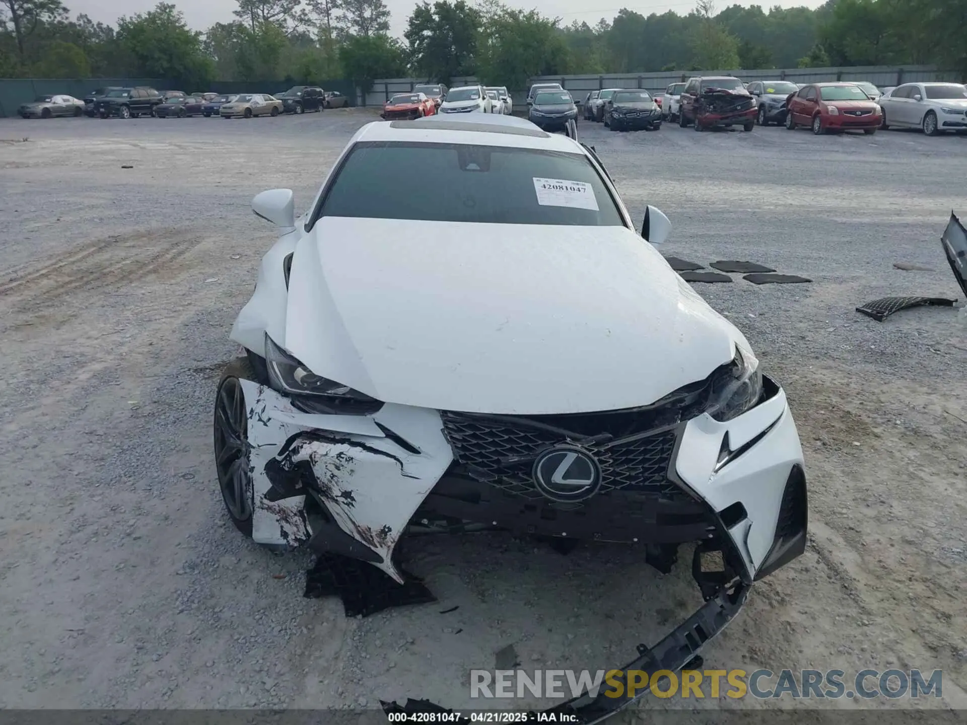 12 Photograph of a damaged car JTHGZ1B21L5036312 LEXUS IS 350 2020