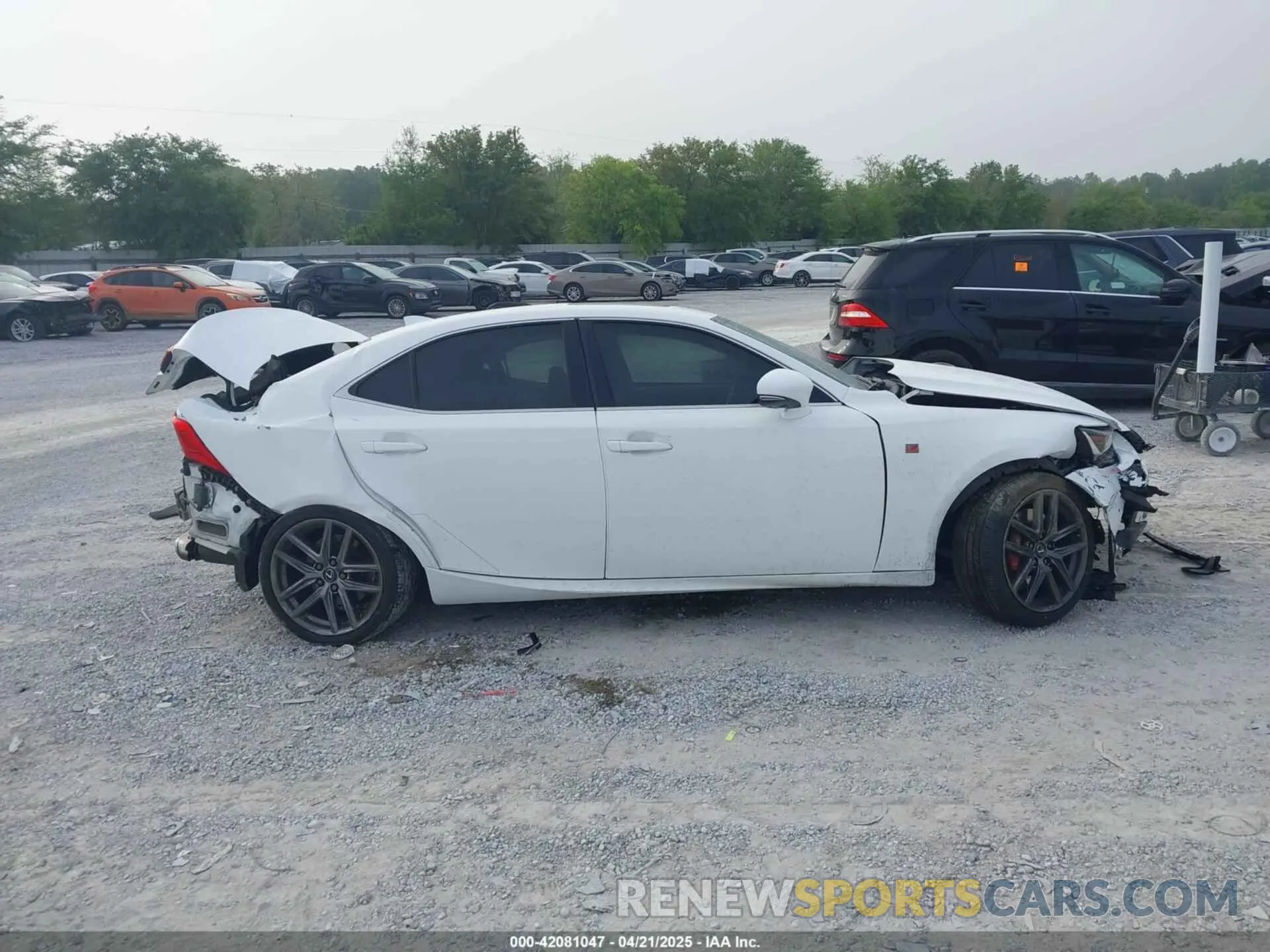 13 Photograph of a damaged car JTHGZ1B21L5036312 LEXUS IS 350 2020