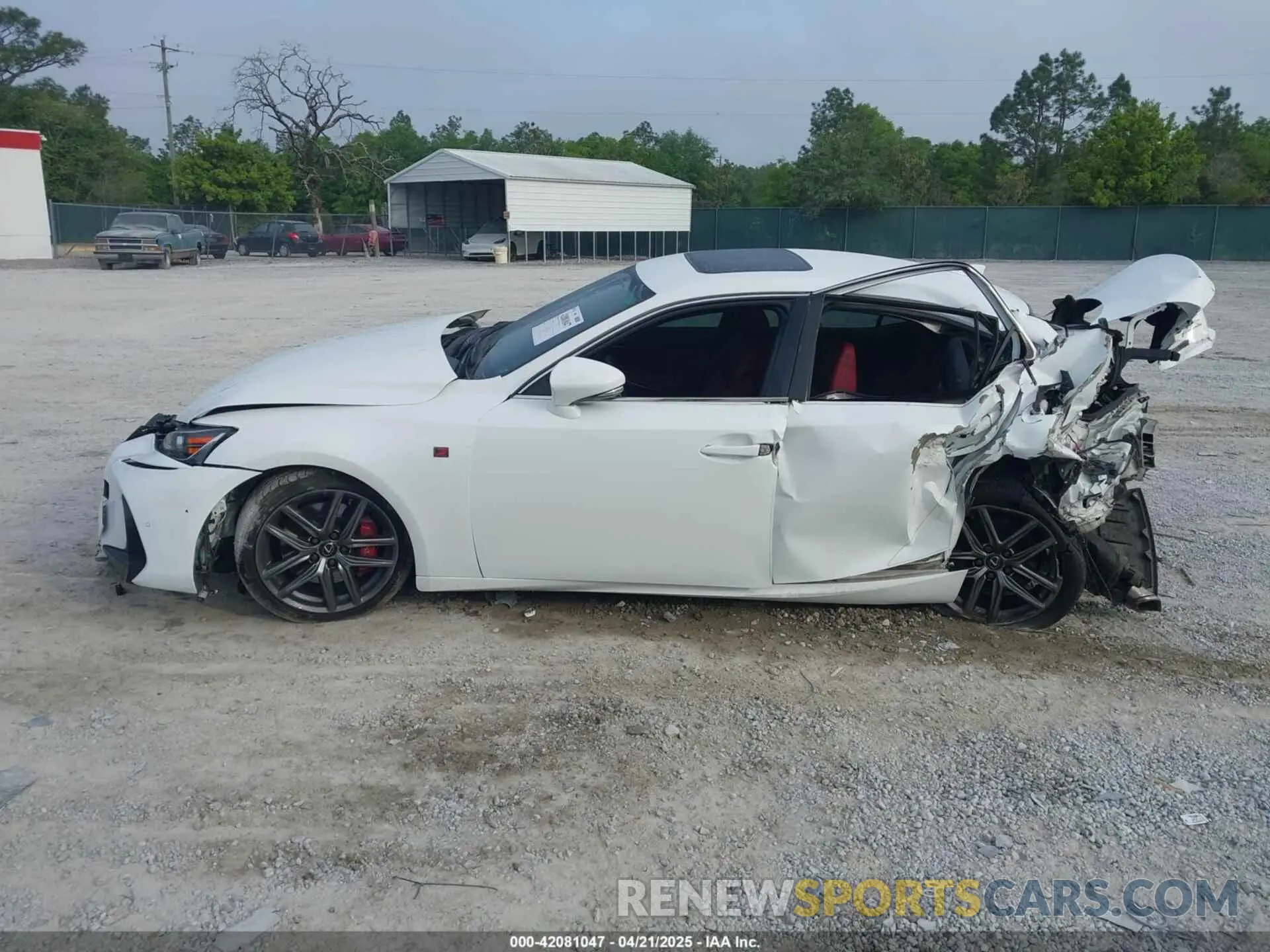 14 Photograph of a damaged car JTHGZ1B21L5036312 LEXUS IS 350 2020