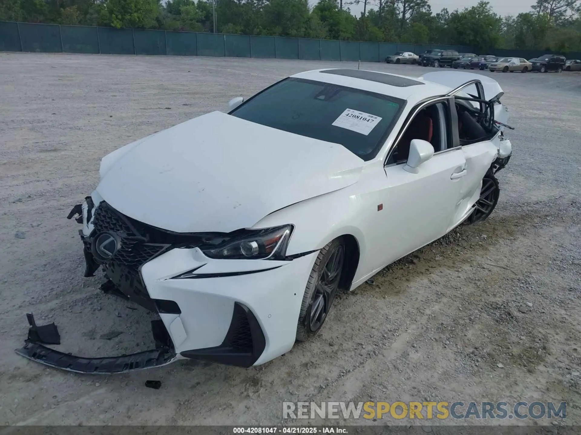 2 Photograph of a damaged car JTHGZ1B21L5036312 LEXUS IS 350 2020