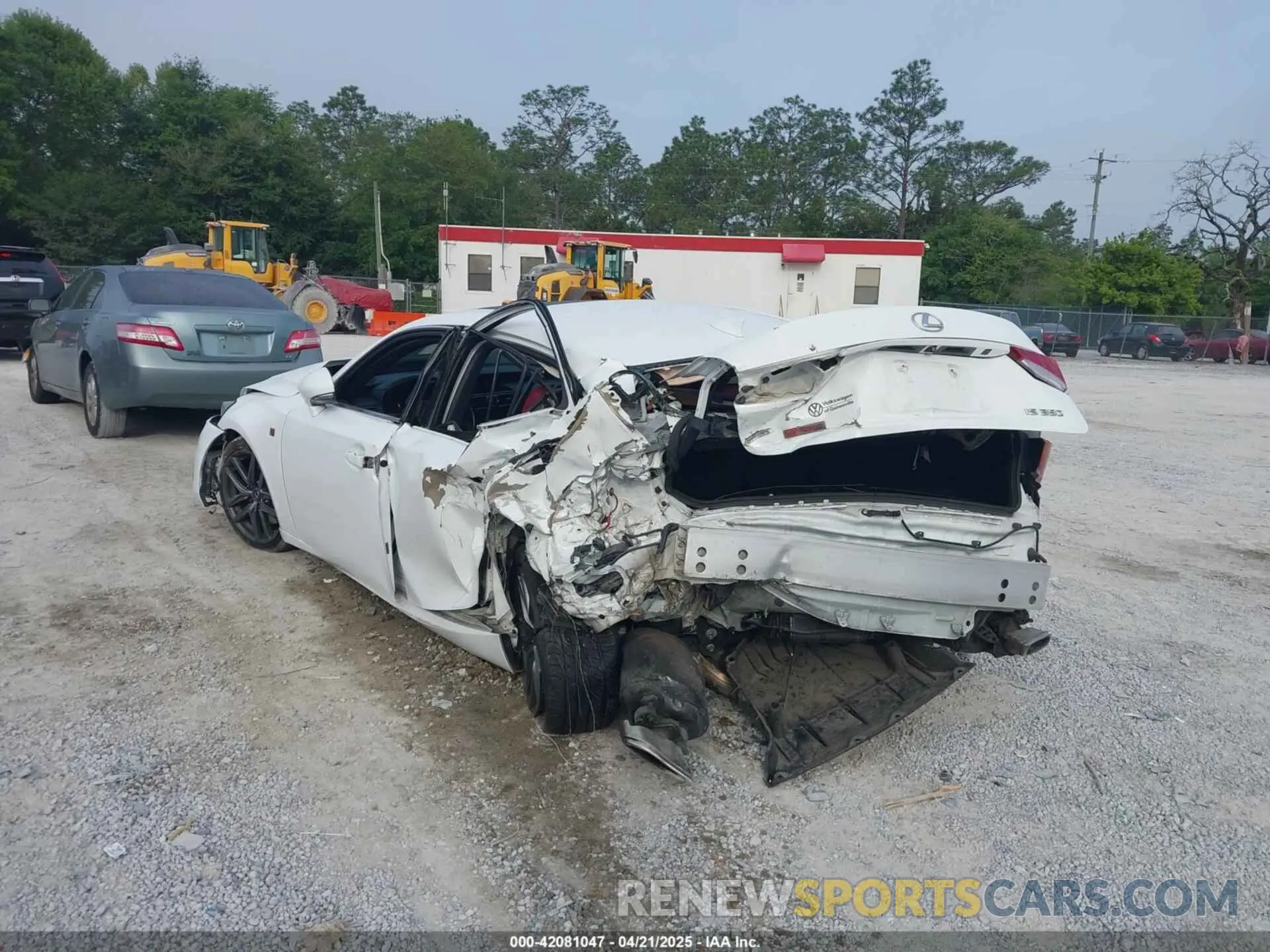 3 Photograph of a damaged car JTHGZ1B21L5036312 LEXUS IS 350 2020