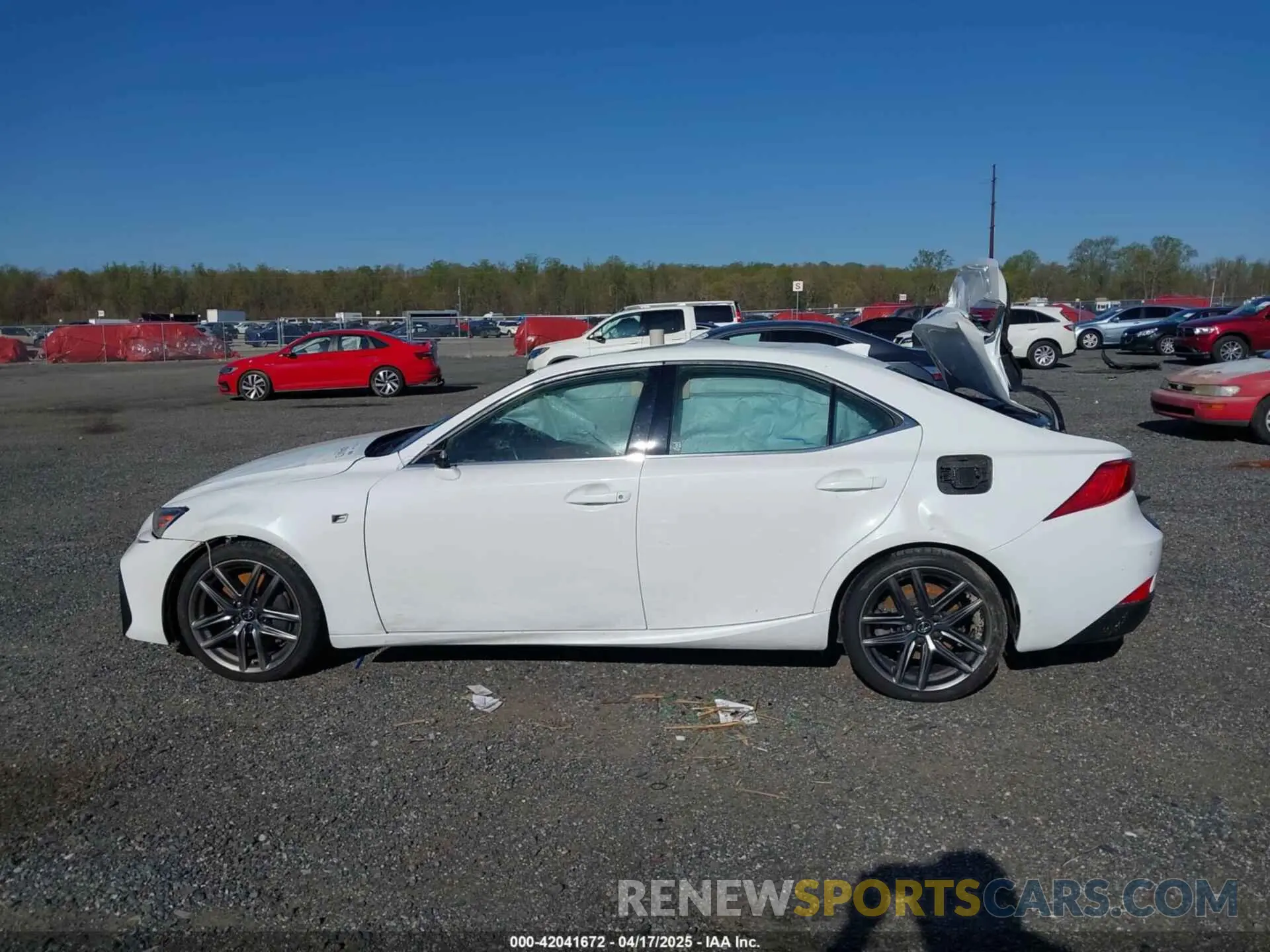 14 Photograph of a damaged car JTHGZ1B26L5036435 LEXUS IS 350 2020