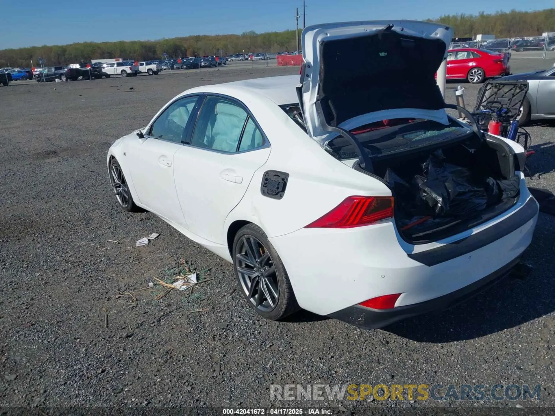 3 Photograph of a damaged car JTHGZ1B26L5036435 LEXUS IS 350 2020
