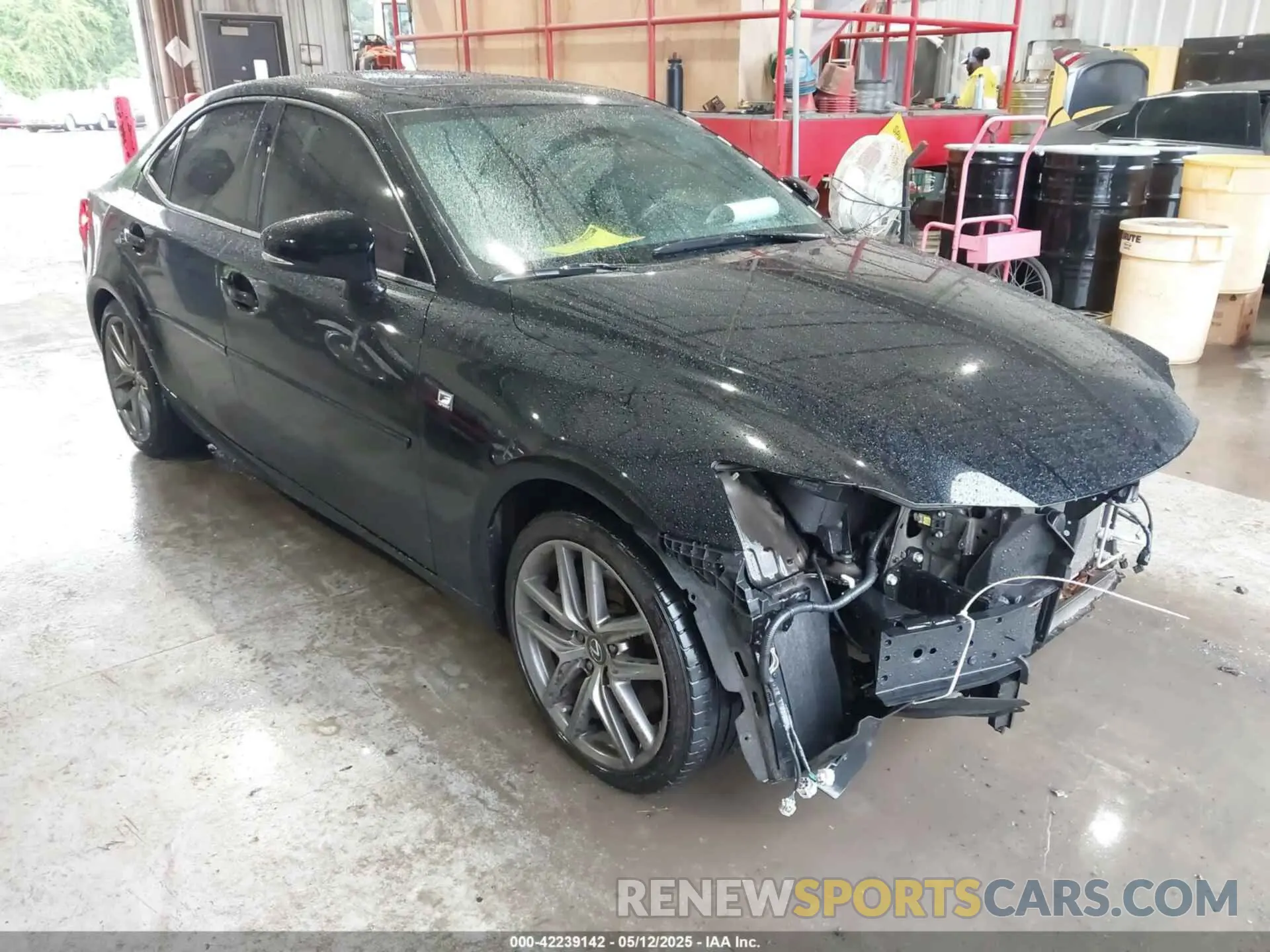 1 Photograph of a damaged car JTHGZ1B2XL5036051 LEXUS IS 350 2020