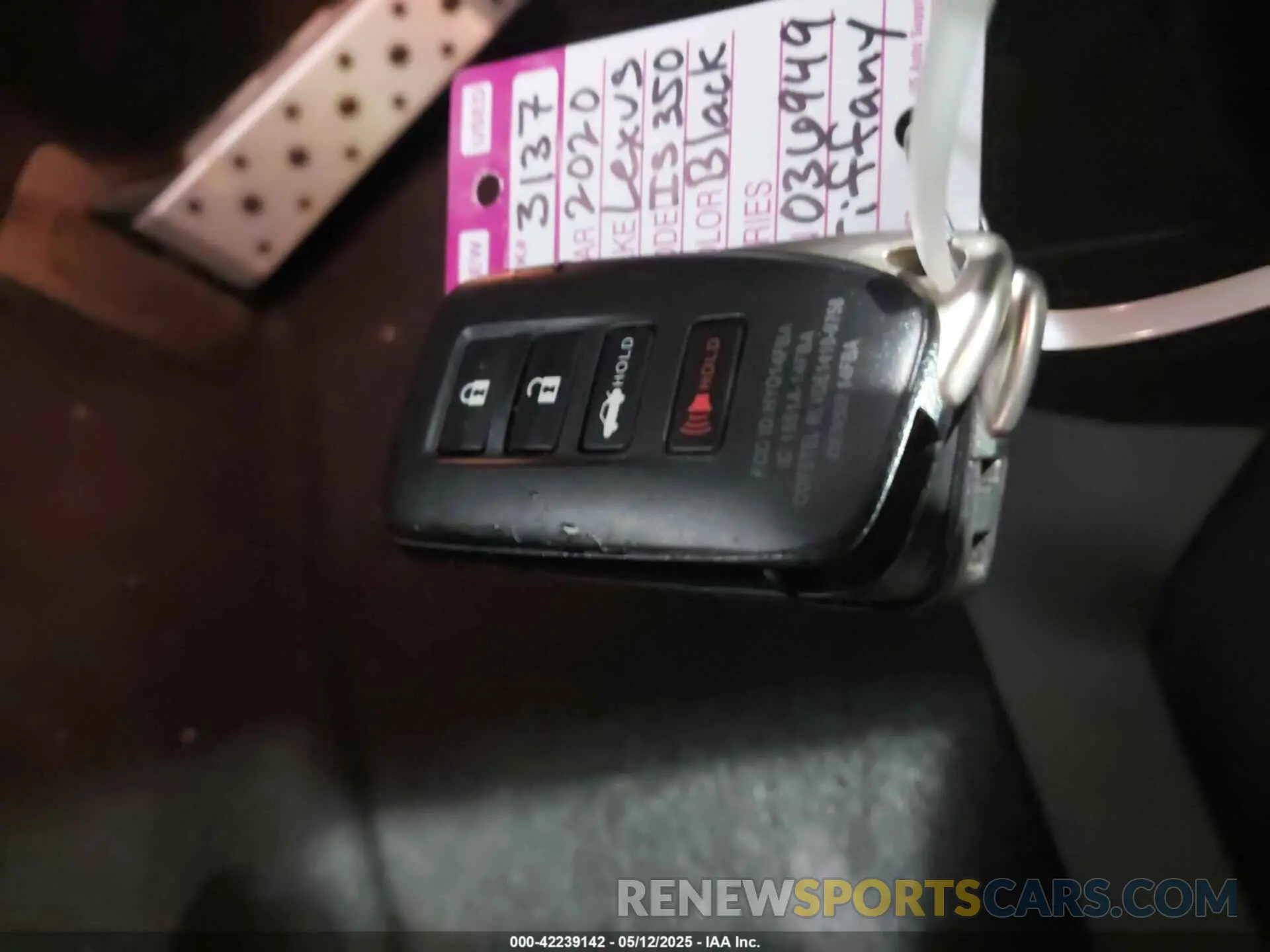 11 Photograph of a damaged car JTHGZ1B2XL5036051 LEXUS IS 350 2020