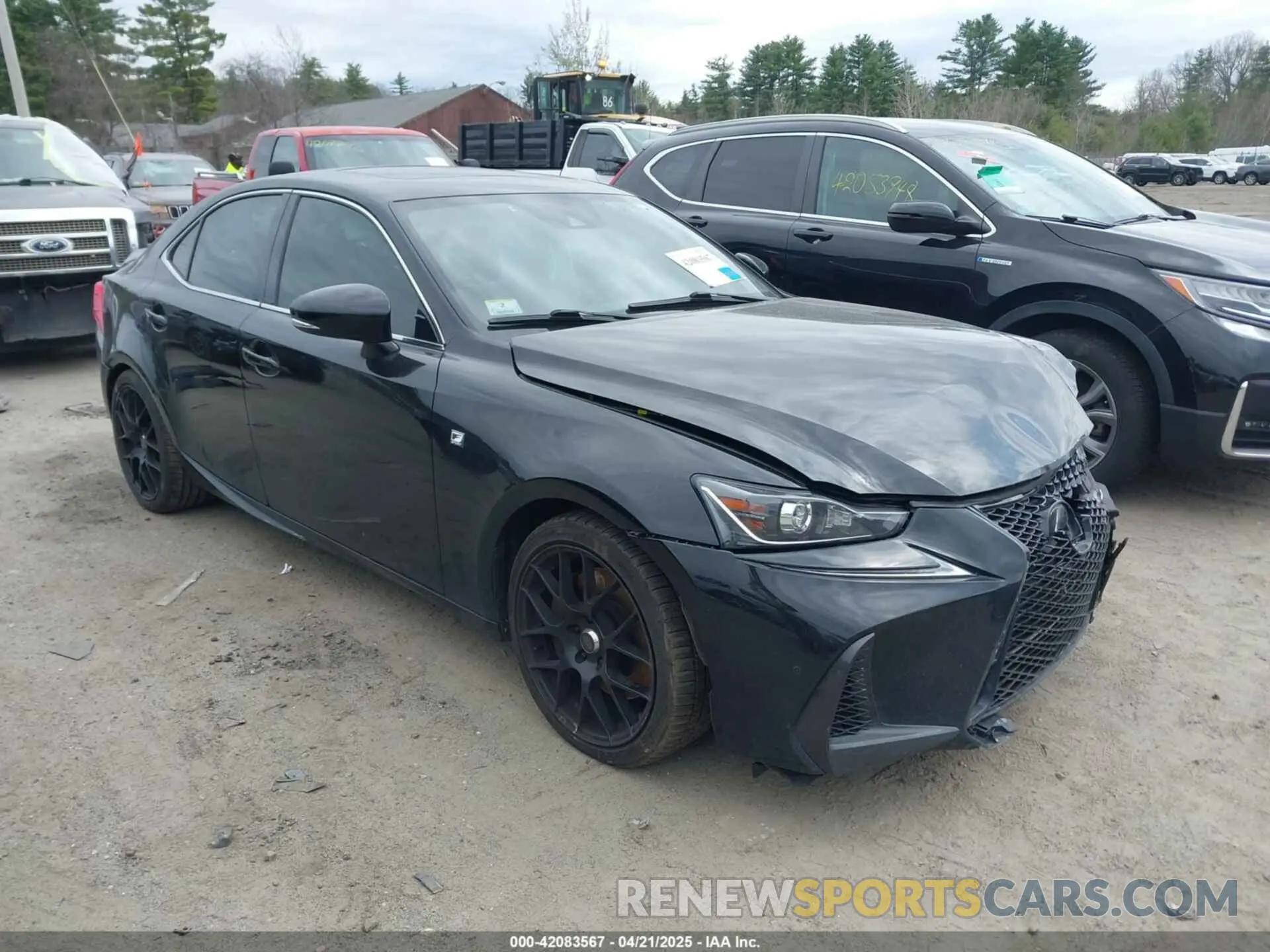1 Photograph of a damaged car JTHGZ1E20L5017911 LEXUS IS 350 2020