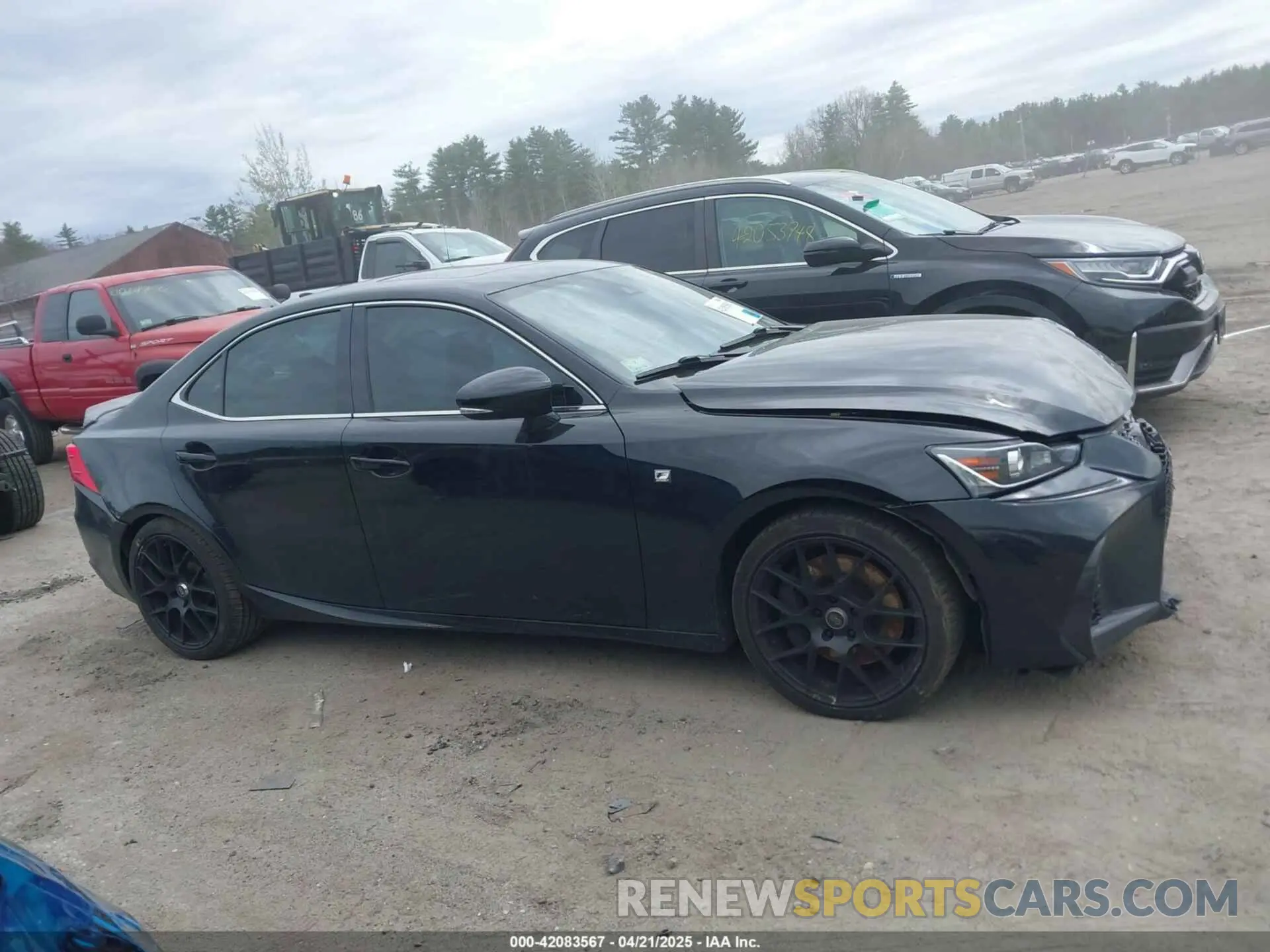 14 Photograph of a damaged car JTHGZ1E20L5017911 LEXUS IS 350 2020