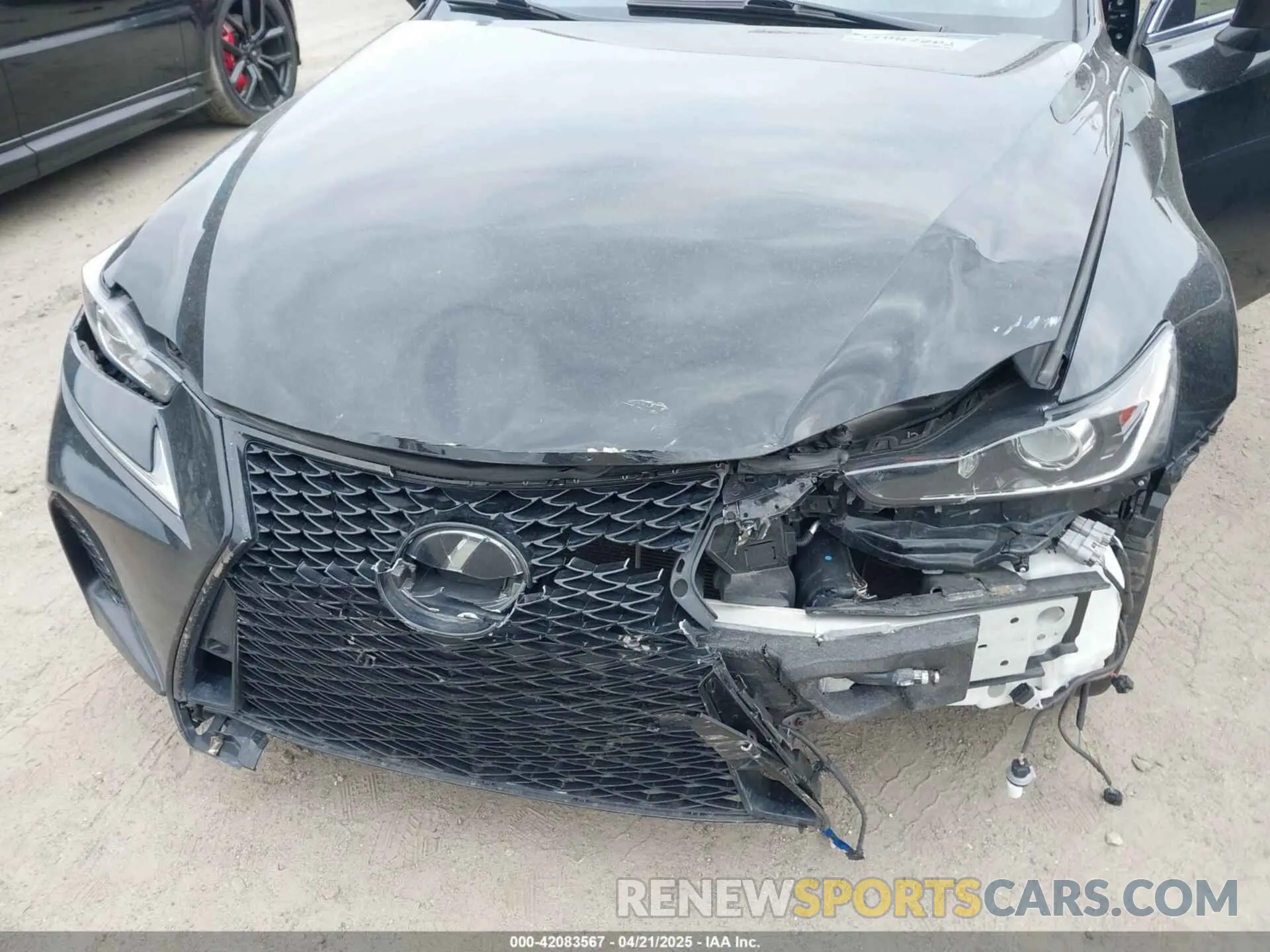 6 Photograph of a damaged car JTHGZ1E20L5017911 LEXUS IS 350 2020