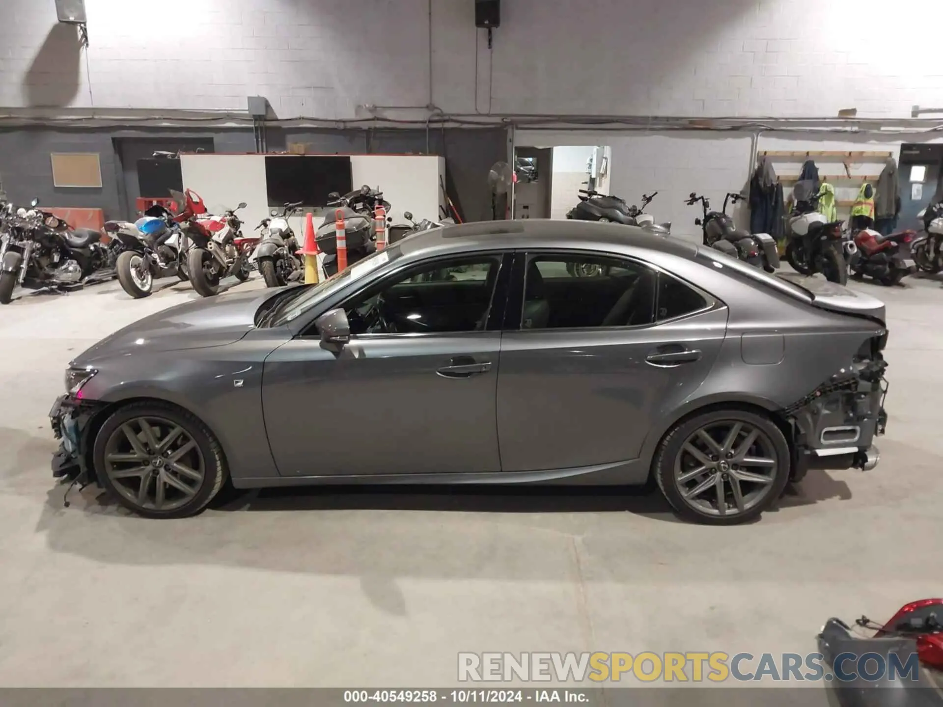14 Photograph of a damaged car JTHGZ1E24L5018110 LEXUS IS 350 2020