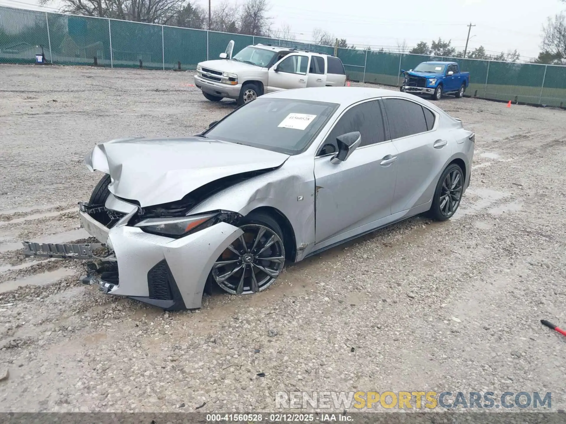 2 Photograph of a damaged car JTHGZ1B20M5039493 LEXUS IS 350 2021