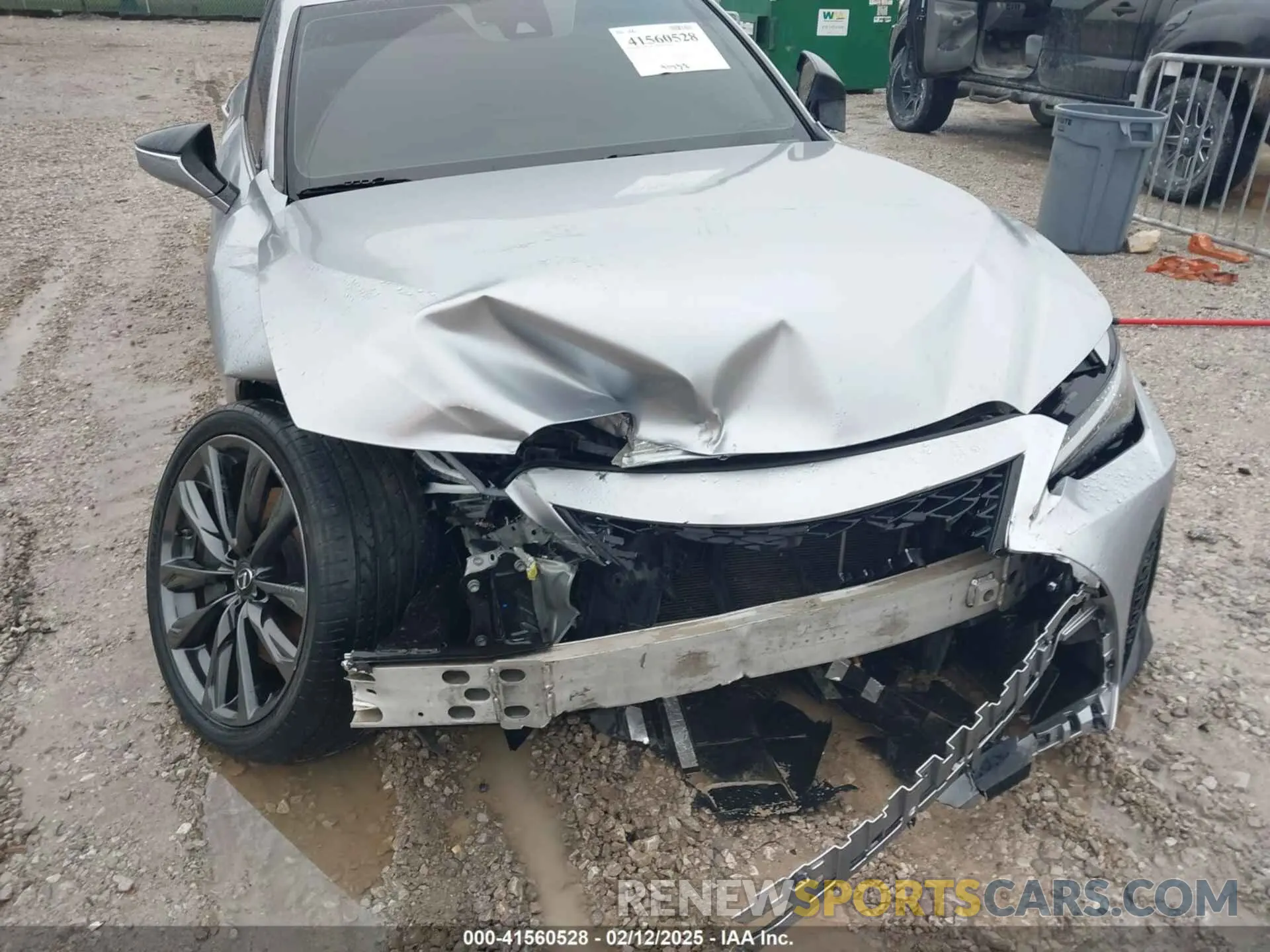 6 Photograph of a damaged car JTHGZ1B20M5039493 LEXUS IS 350 2021