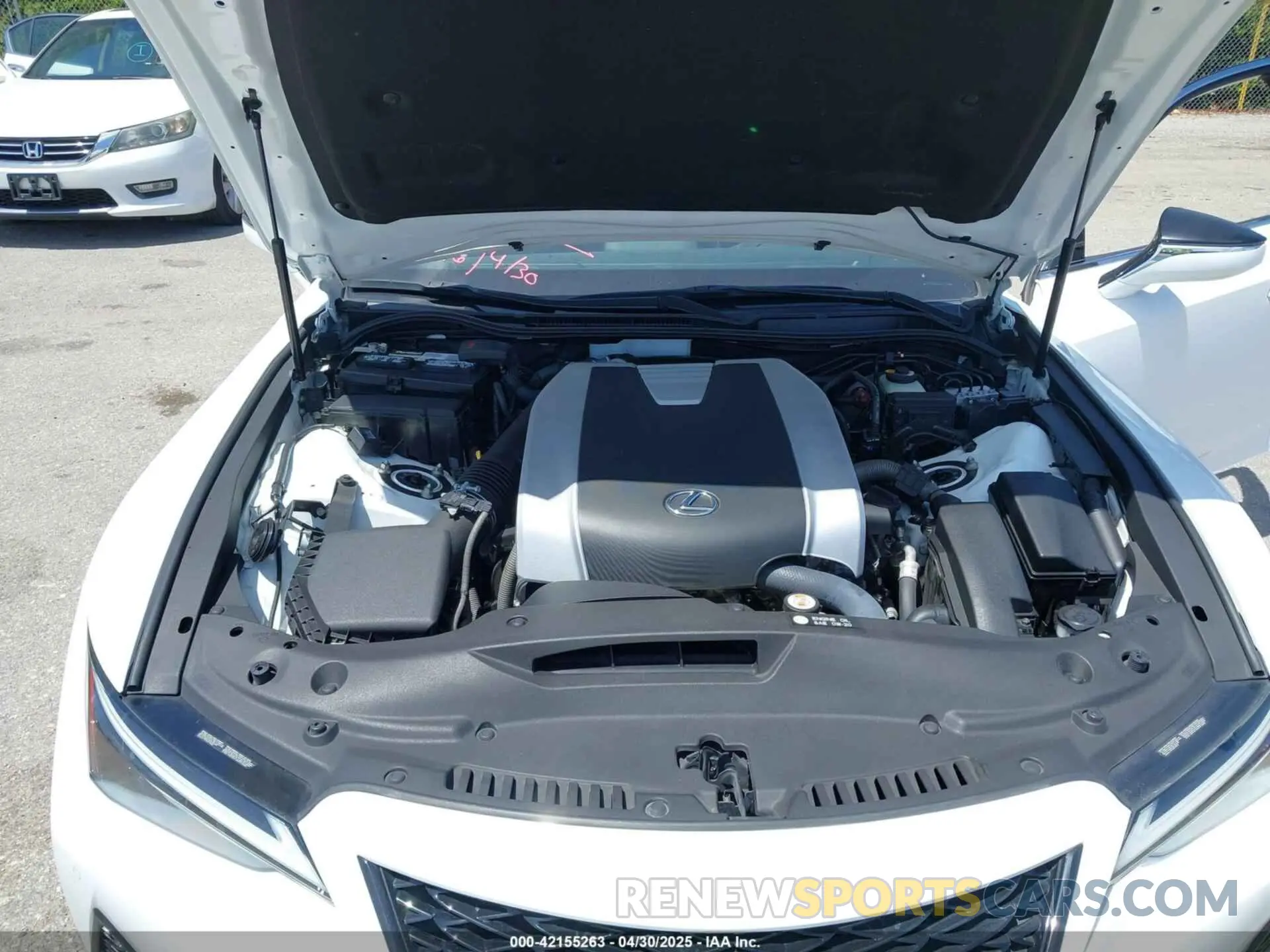 10 Photograph of a damaged car JTHGZ1B20M5043799 LEXUS IS 350 2021