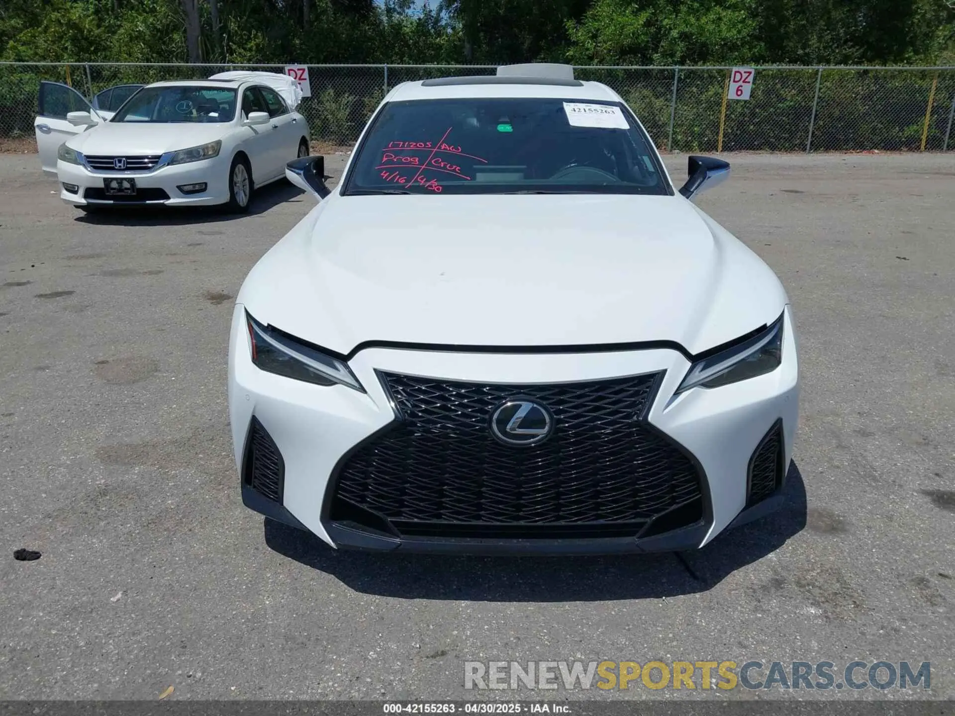 12 Photograph of a damaged car JTHGZ1B20M5043799 LEXUS IS 350 2021