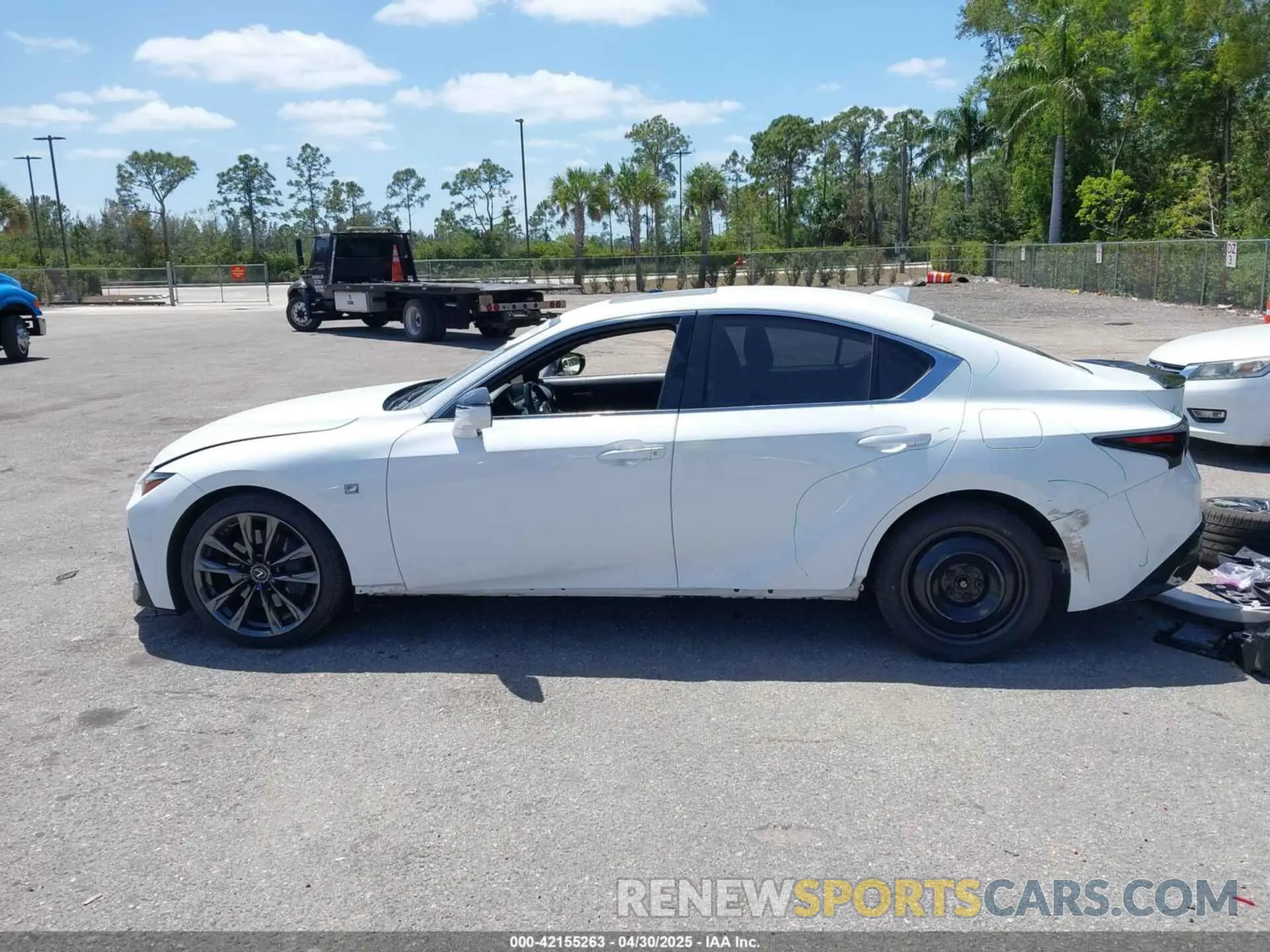14 Photograph of a damaged car JTHGZ1B20M5043799 LEXUS IS 350 2021