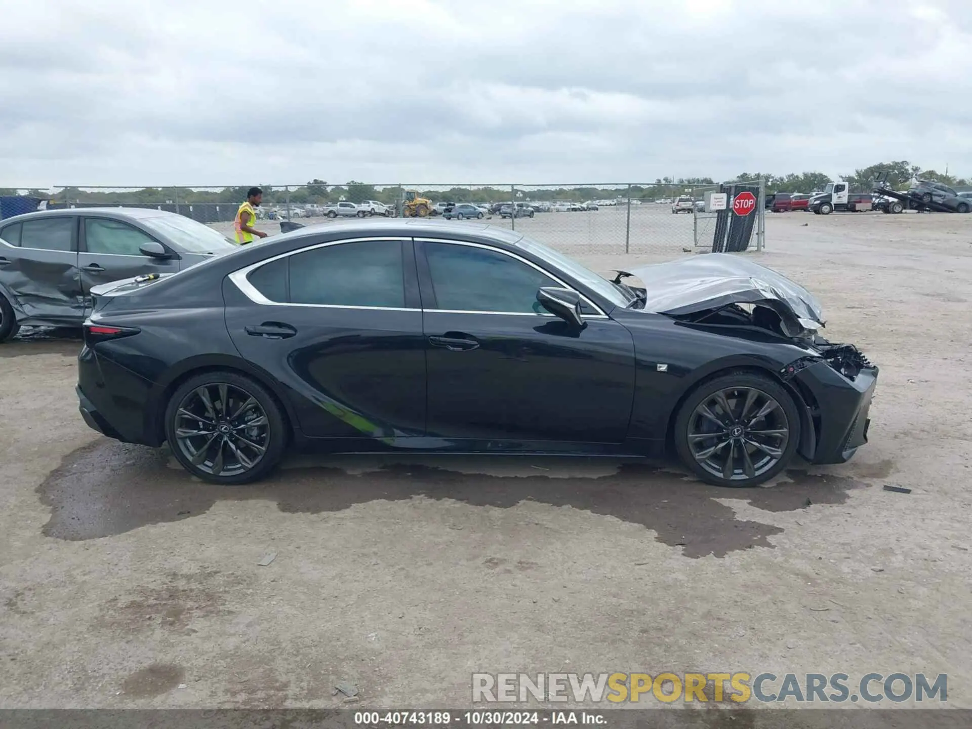 13 Photograph of a damaged car JTHGZ1B21M5037431 LEXUS IS 350 2021