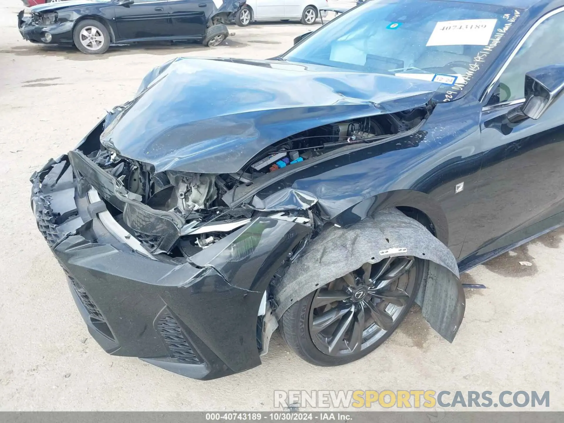 6 Photograph of a damaged car JTHGZ1B21M5037431 LEXUS IS 350 2021