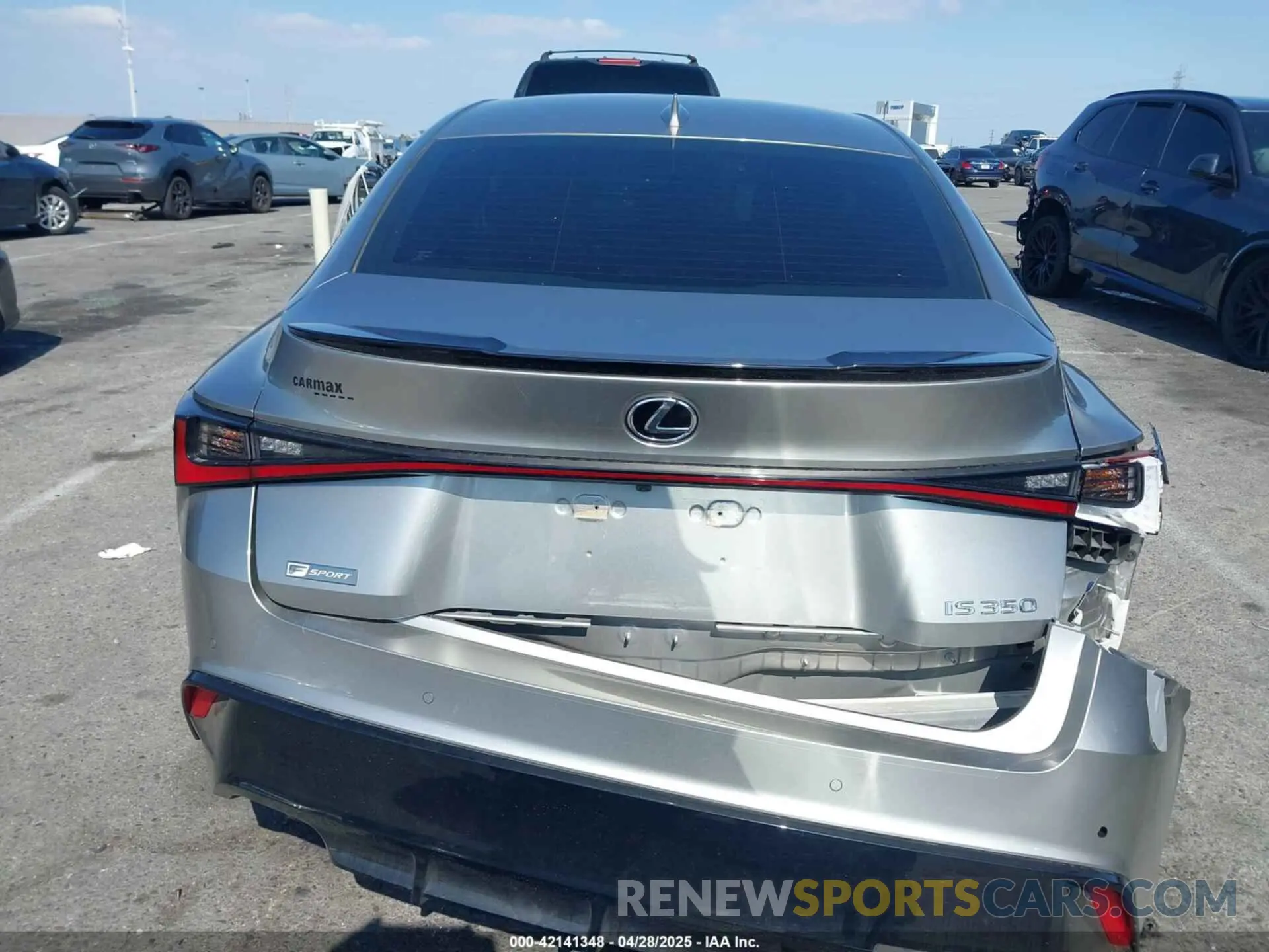 16 Photograph of a damaged car JTHGZ1B21M5044458 LEXUS IS 350 2021