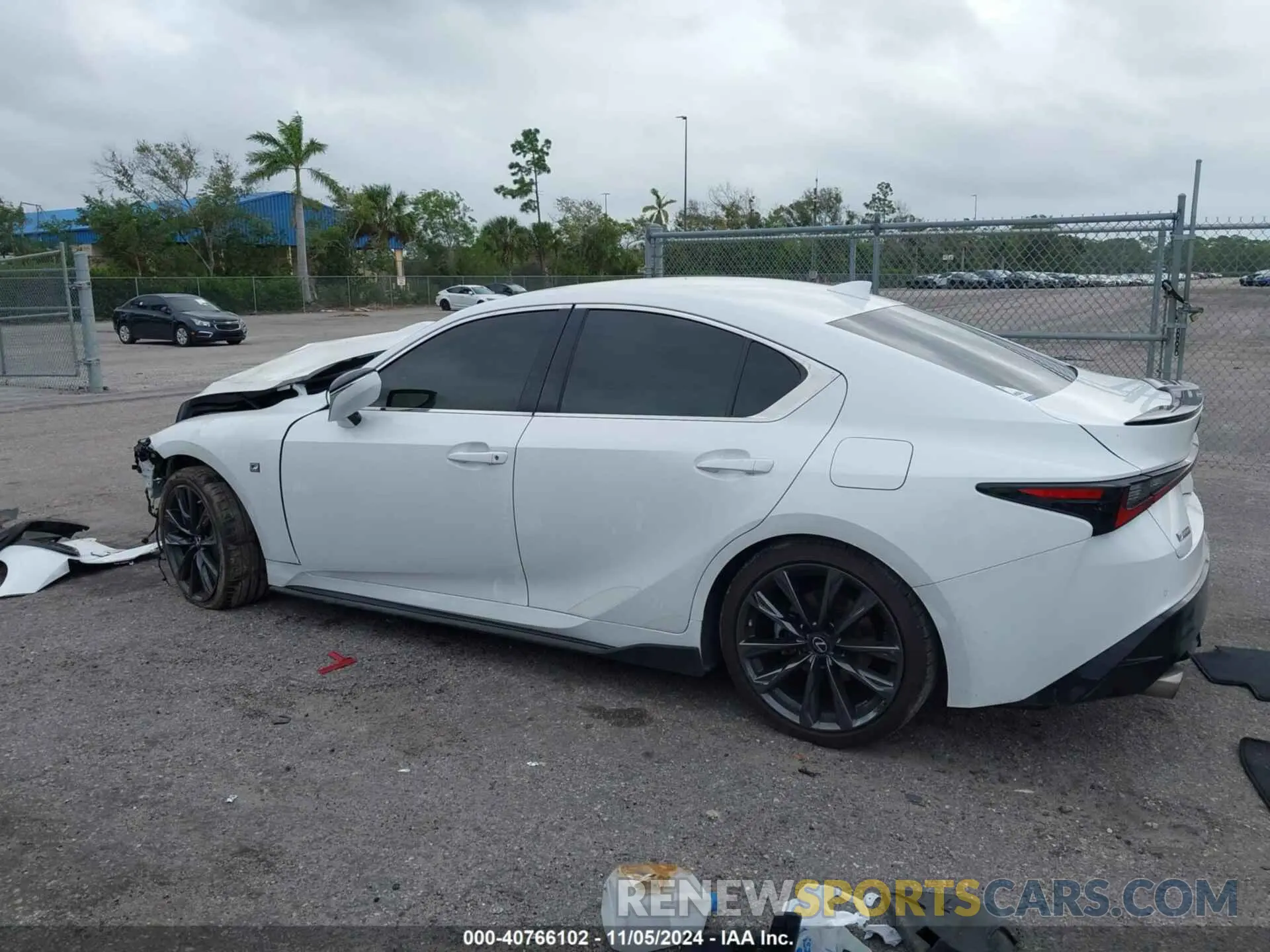 13 Photograph of a damaged car JTHGZ1B24M5041330 LEXUS IS 350 2021