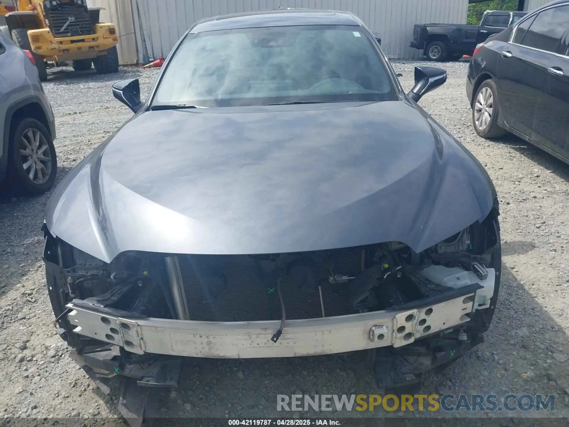 12 Photograph of a damaged car JTHGZ1B24M5044762 LEXUS IS 350 2021
