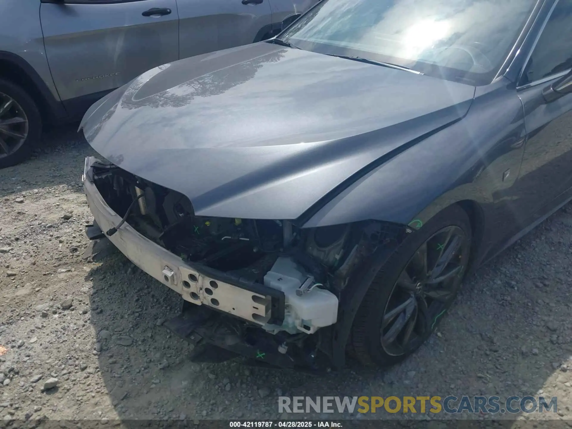 17 Photograph of a damaged car JTHGZ1B24M5044762 LEXUS IS 350 2021