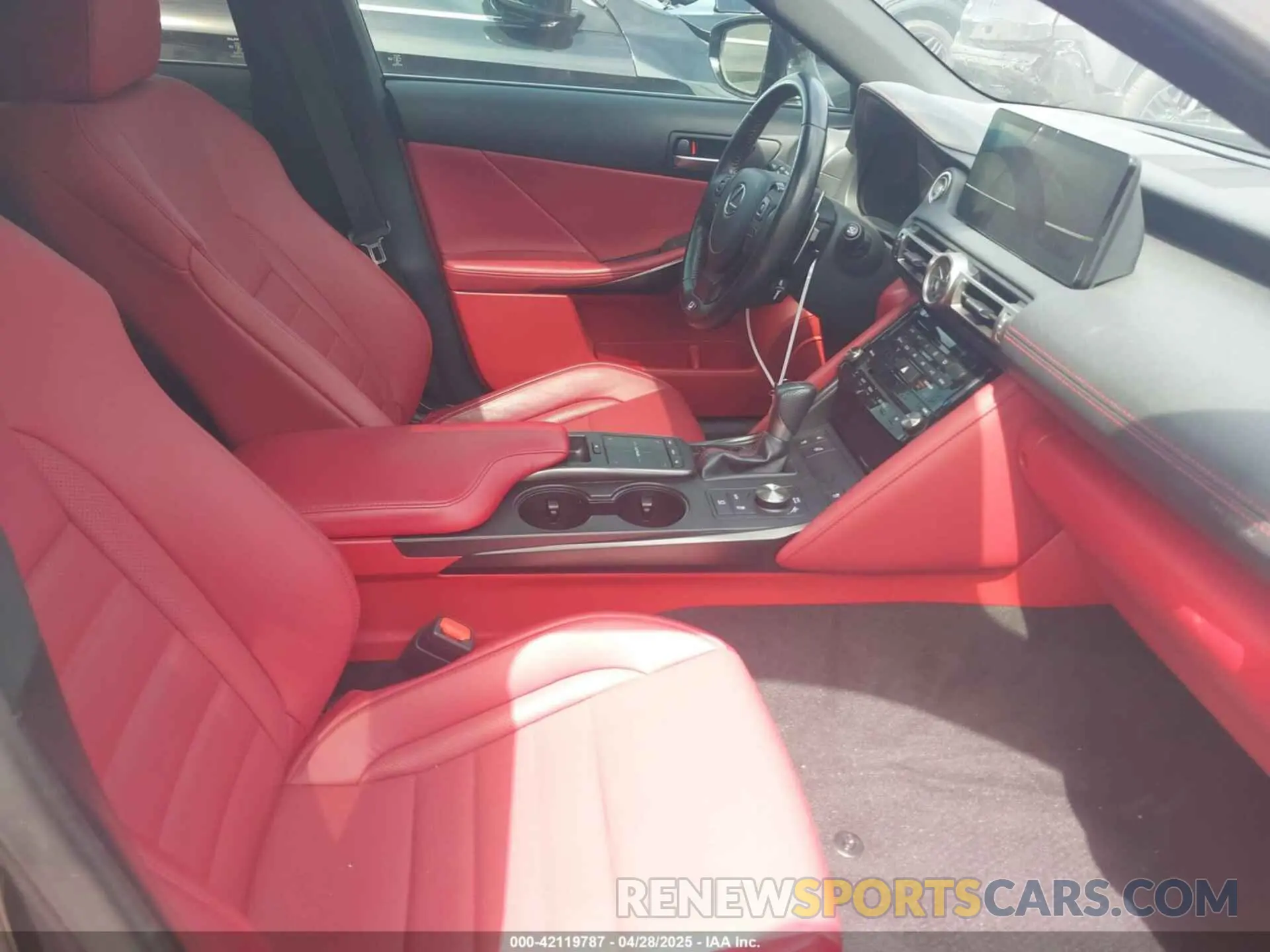 5 Photograph of a damaged car JTHGZ1B24M5044762 LEXUS IS 350 2021