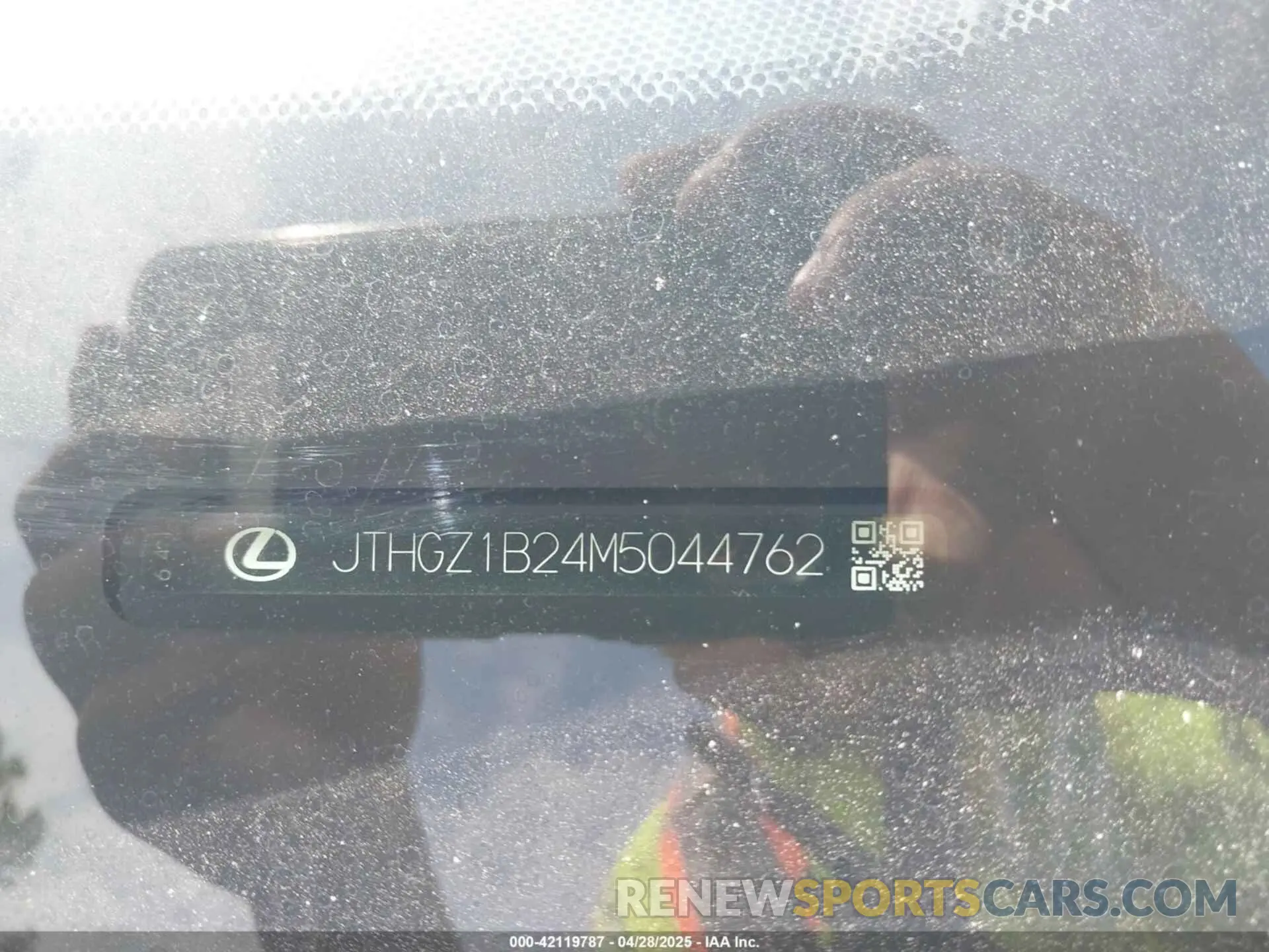 9 Photograph of a damaged car JTHGZ1B24M5044762 LEXUS IS 350 2021