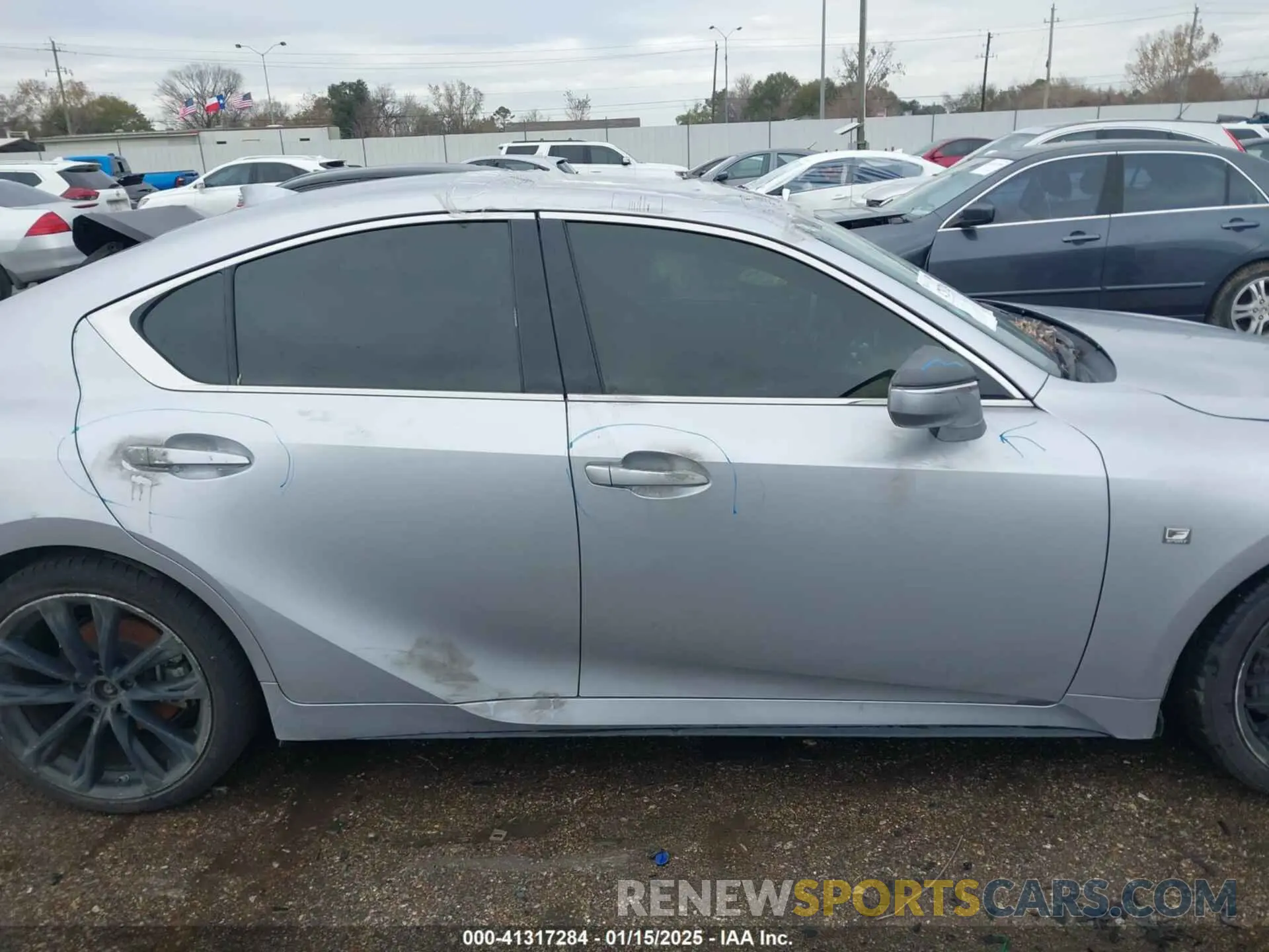 12 Photograph of a damaged car JTHGZ1B25M5045144 LEXUS IS 350 2021