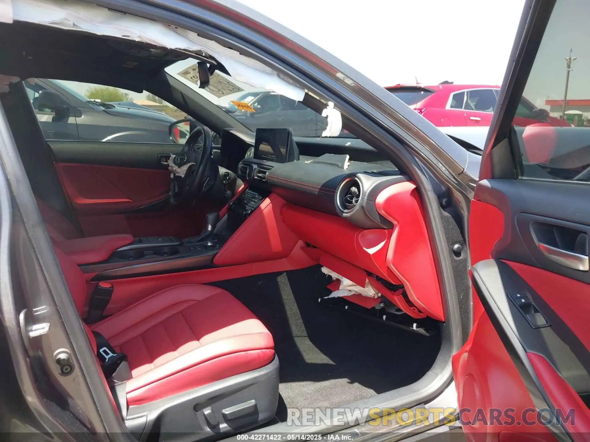 5 Photograph of a damaged car JTHGZ1B26M5037621 LEXUS IS 350 2021