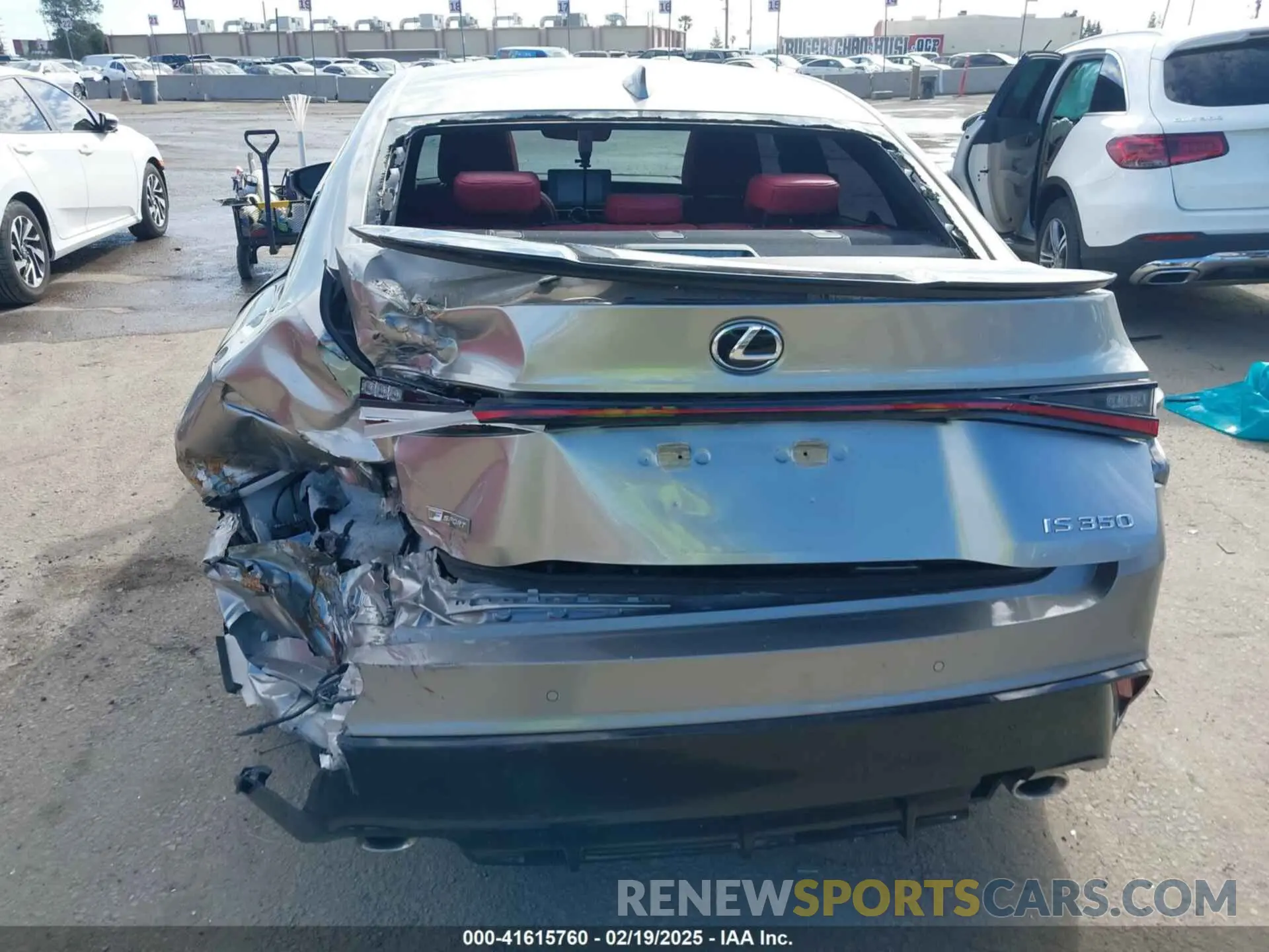6 Photograph of a damaged car JTHGZ1B26M5043483 LEXUS IS 350 2021