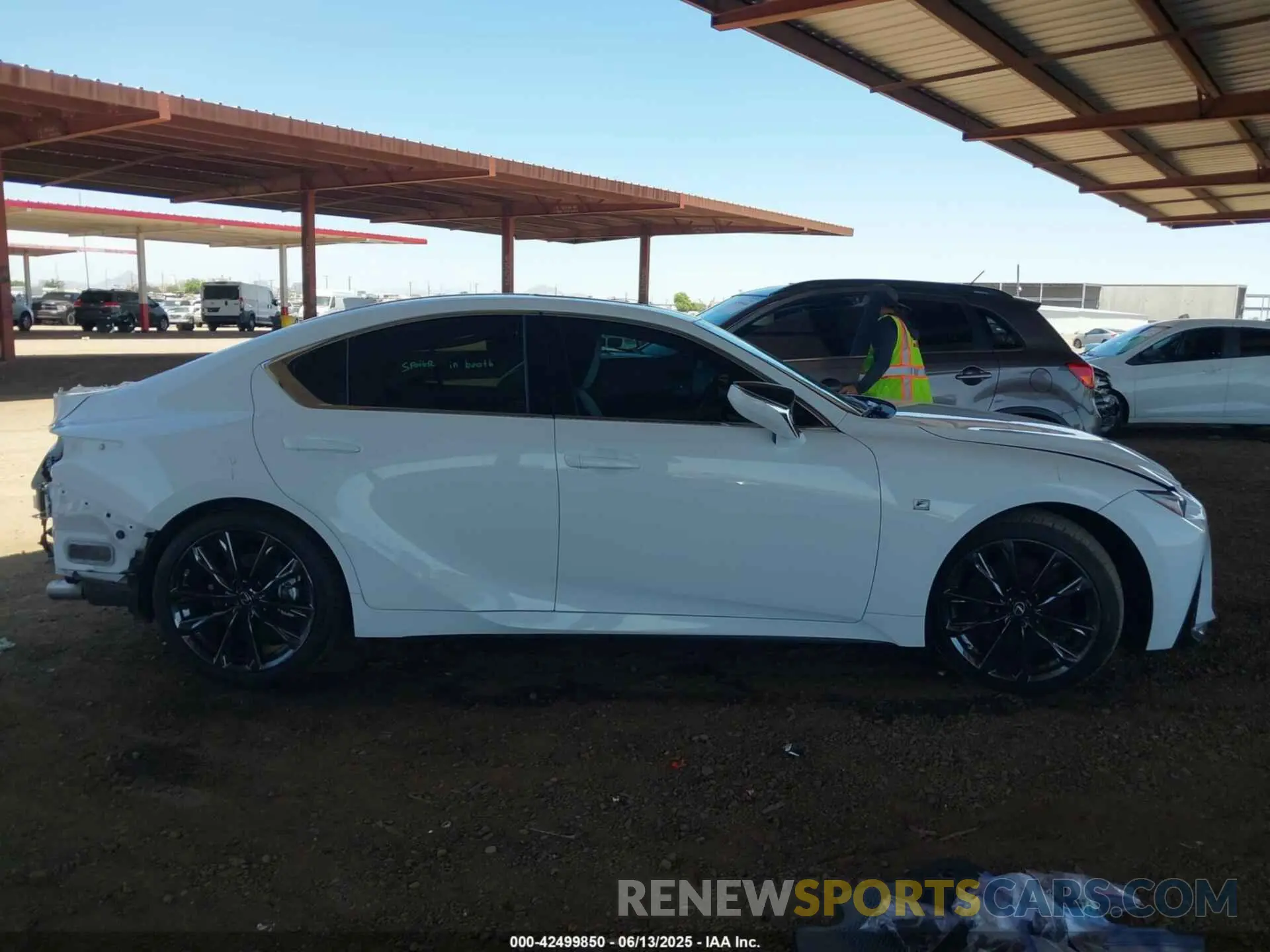 14 Photograph of a damaged car JTHGZ1B27M5046330 LEXUS IS 350 2021