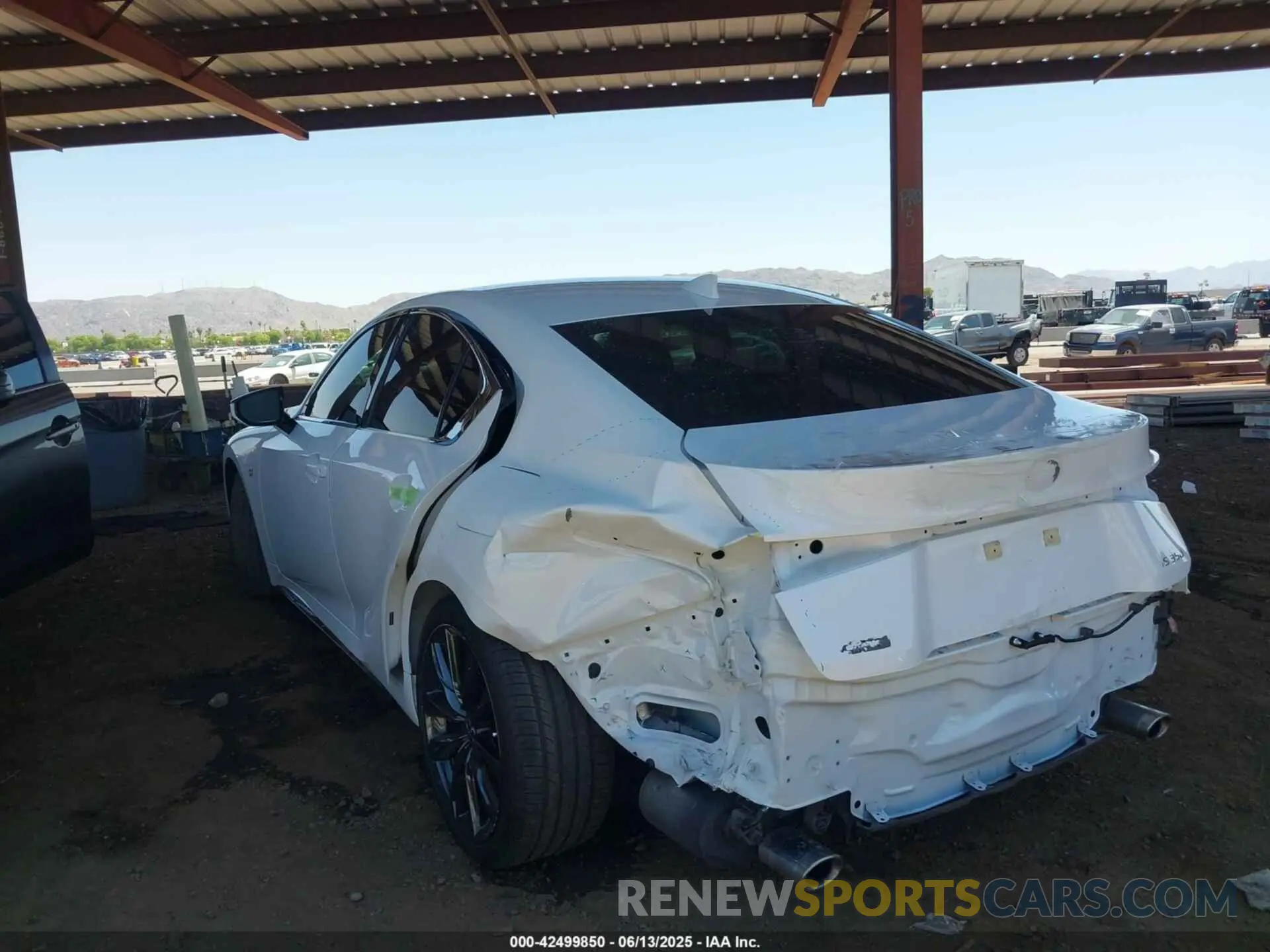 3 Photograph of a damaged car JTHGZ1B27M5046330 LEXUS IS 350 2021
